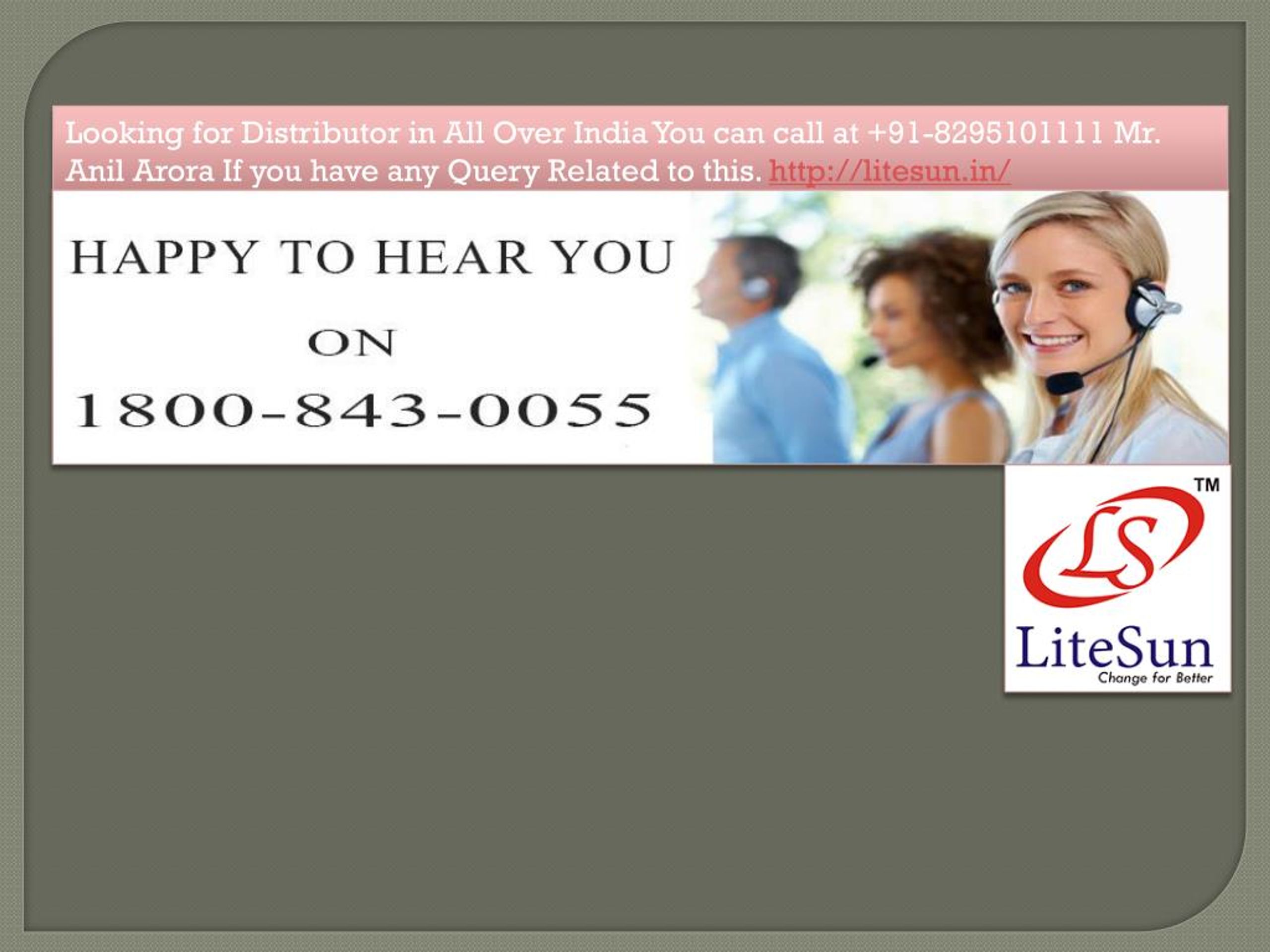 PPT led light distributor in india PowerPoint Presentation, free