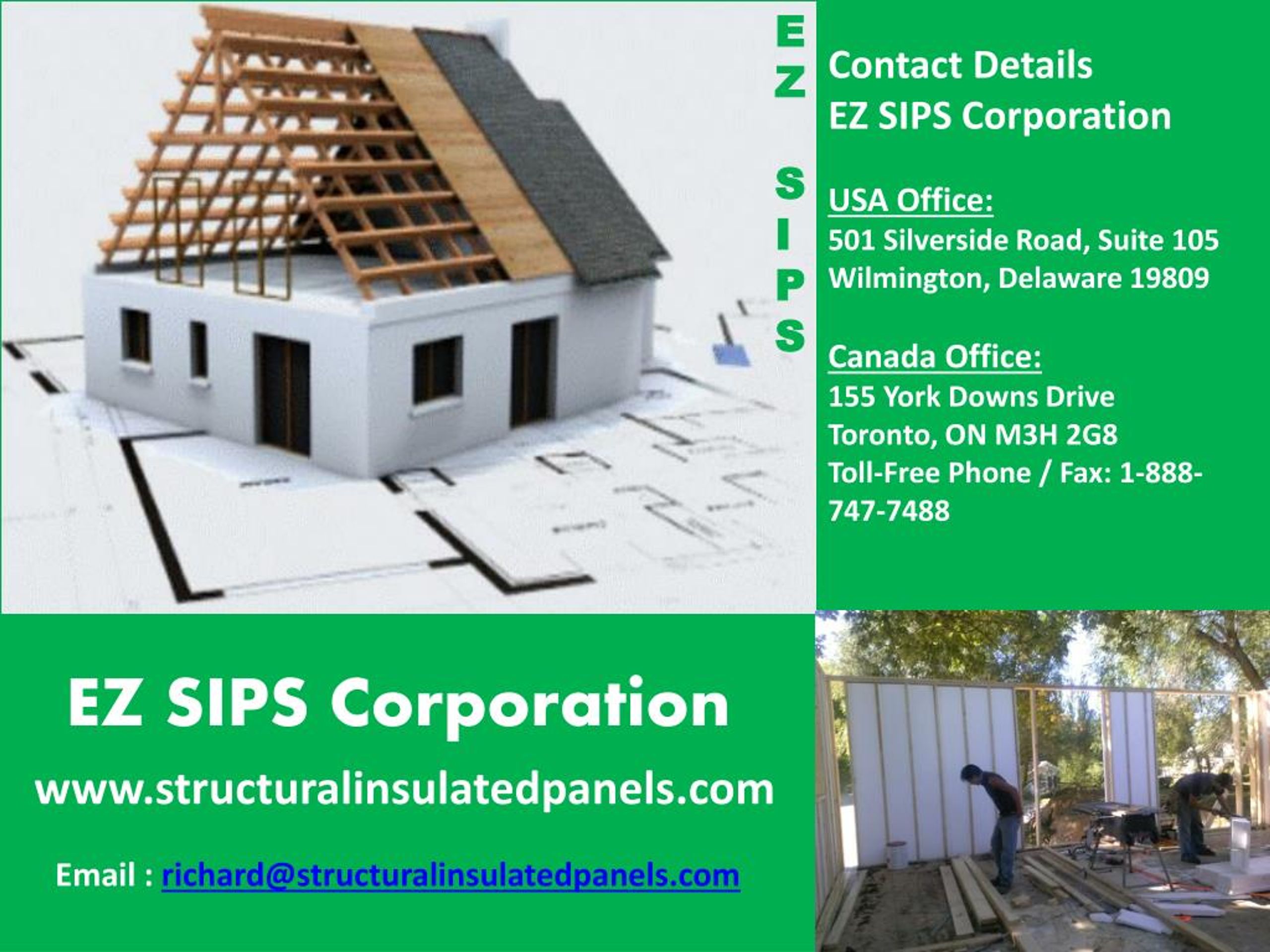 PPT Structural insulated panels EZ SIPS PowerPoint Presentation