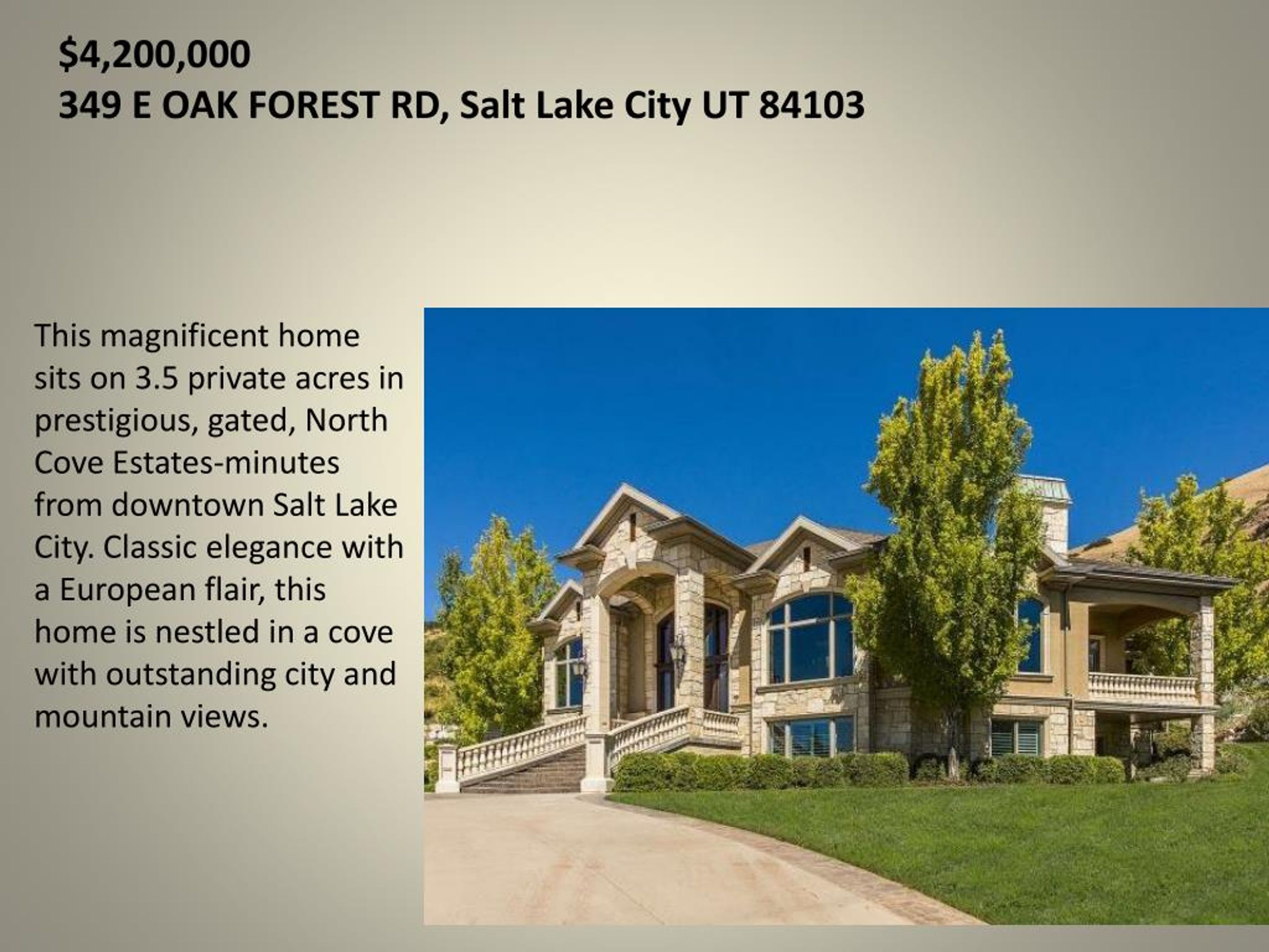 PPT Top Five MLS Listing In Salt Lake City PowerPoint Presentation