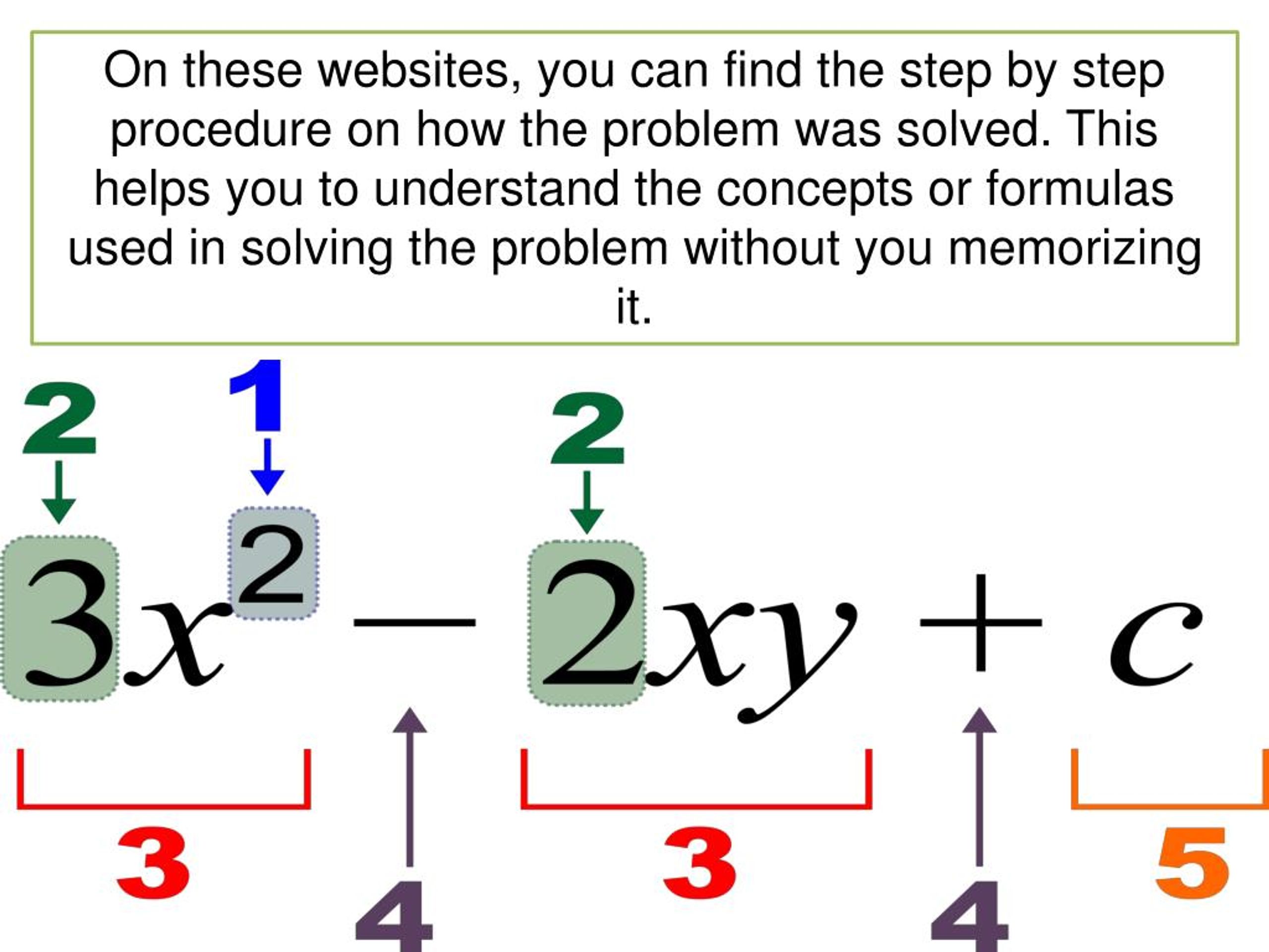 PPT Reasons to Learn and Understand Algebra PowerPoint Presentation