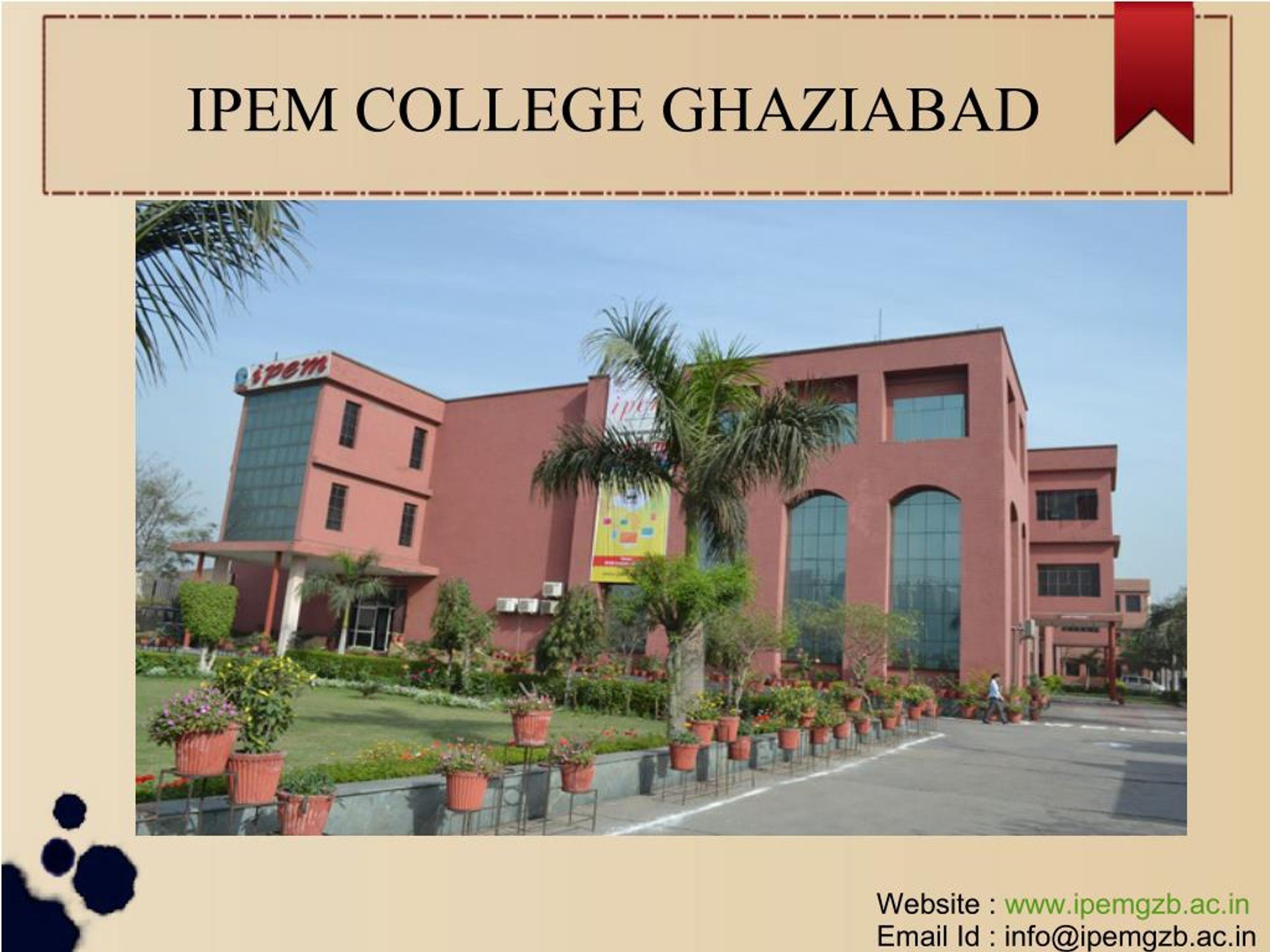 PPT MBA college in Ghaziabad NCR PowerPoint Presentation, free