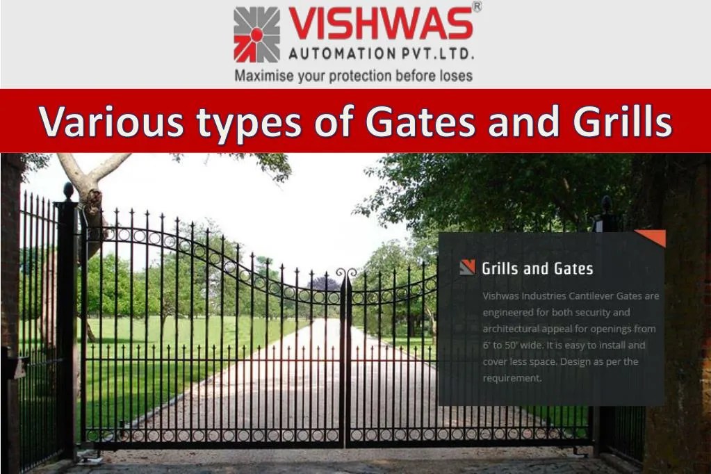 PPT Various types of gates and grills PowerPoint Presentation, free