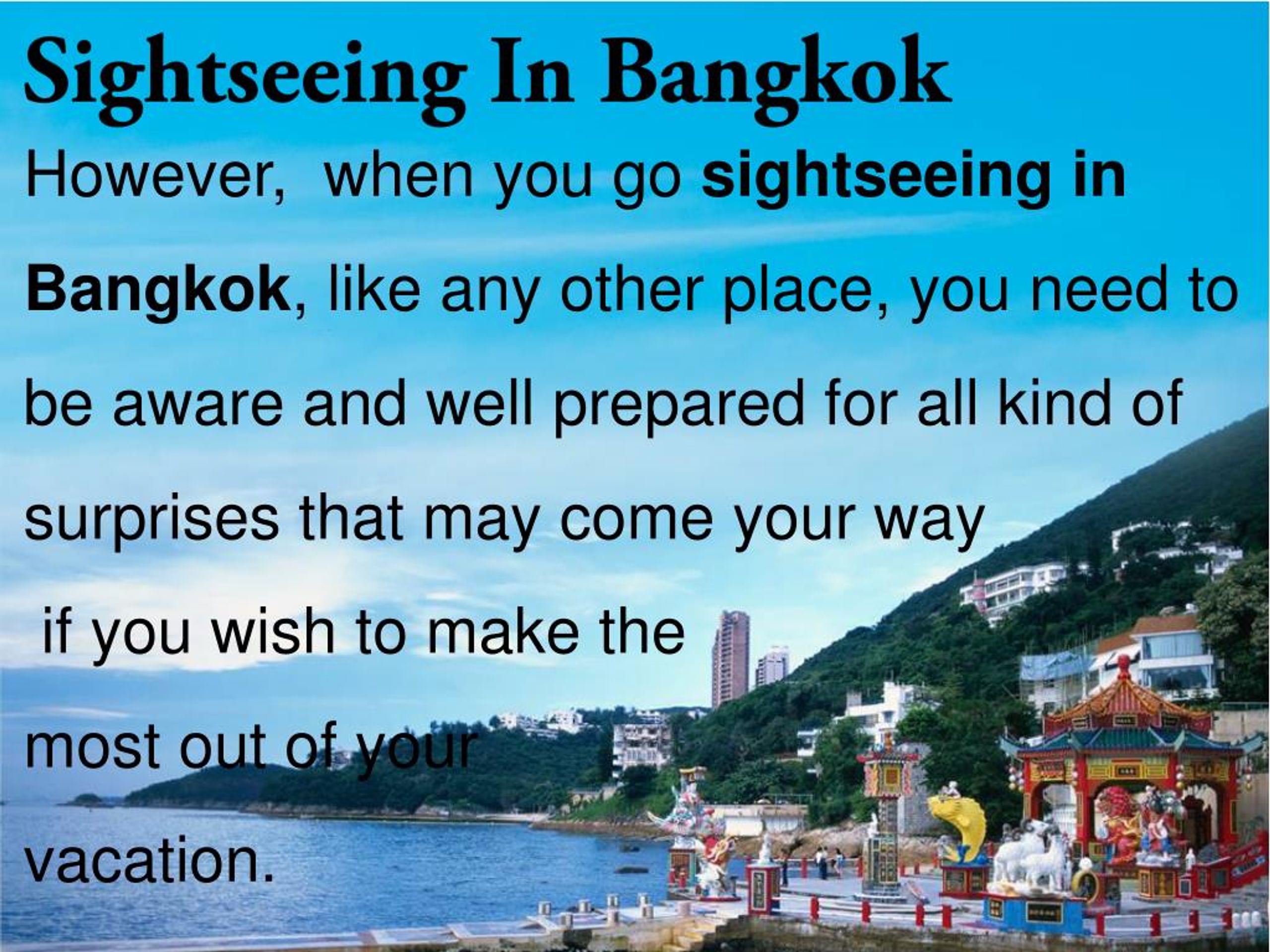 PPT Travel & Tour Agency in Thailand PowerPoint Presentation, free