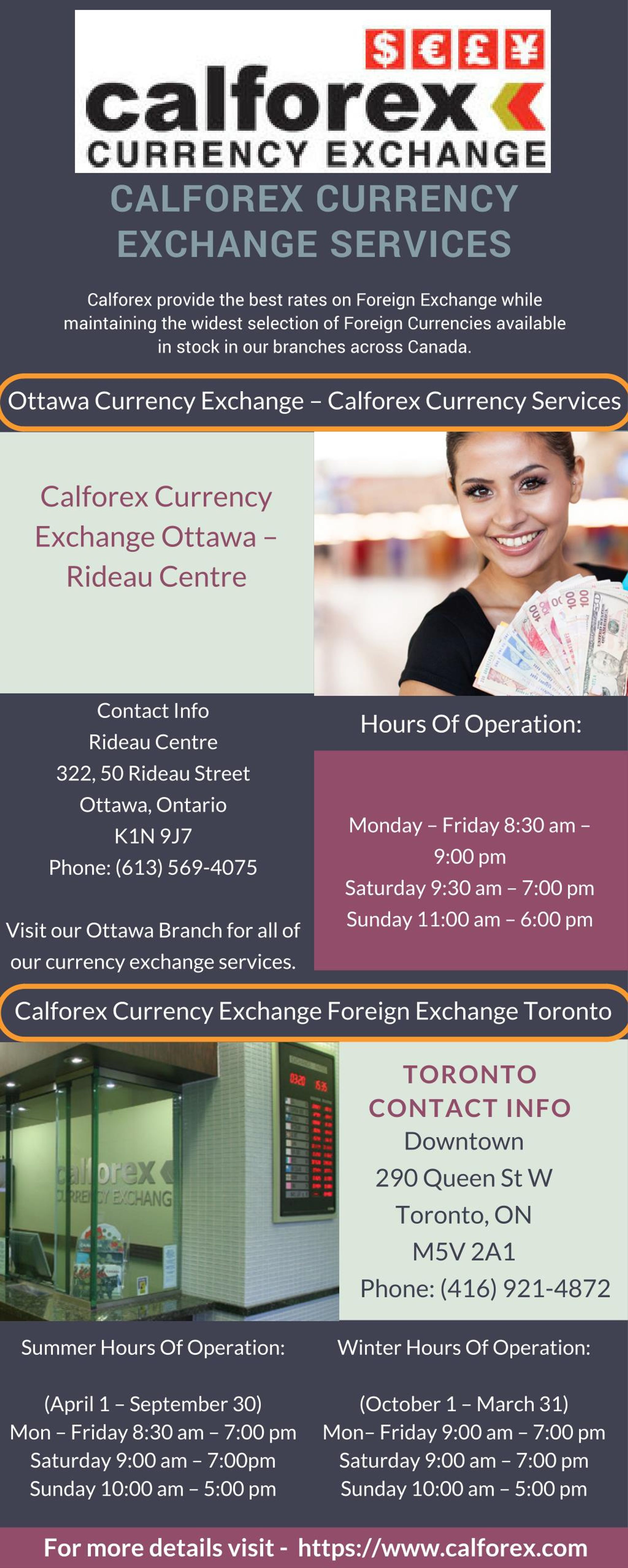 PPT Calforex Currency Exchange Services Ottawa and Toronto