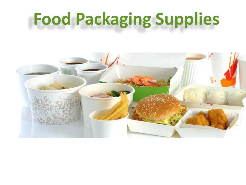 PPT Food Packaging Supplies PowerPoint Presentation, free download