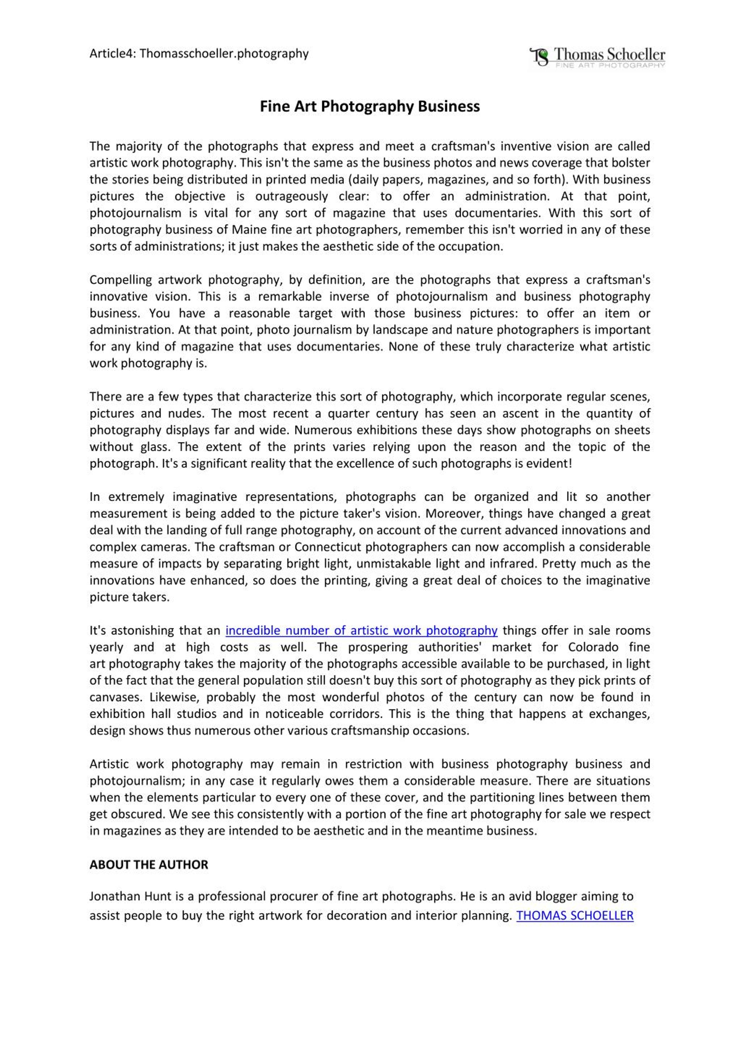 PPT Fine Art Photography Business PowerPoint Presentation, free download ID7440718