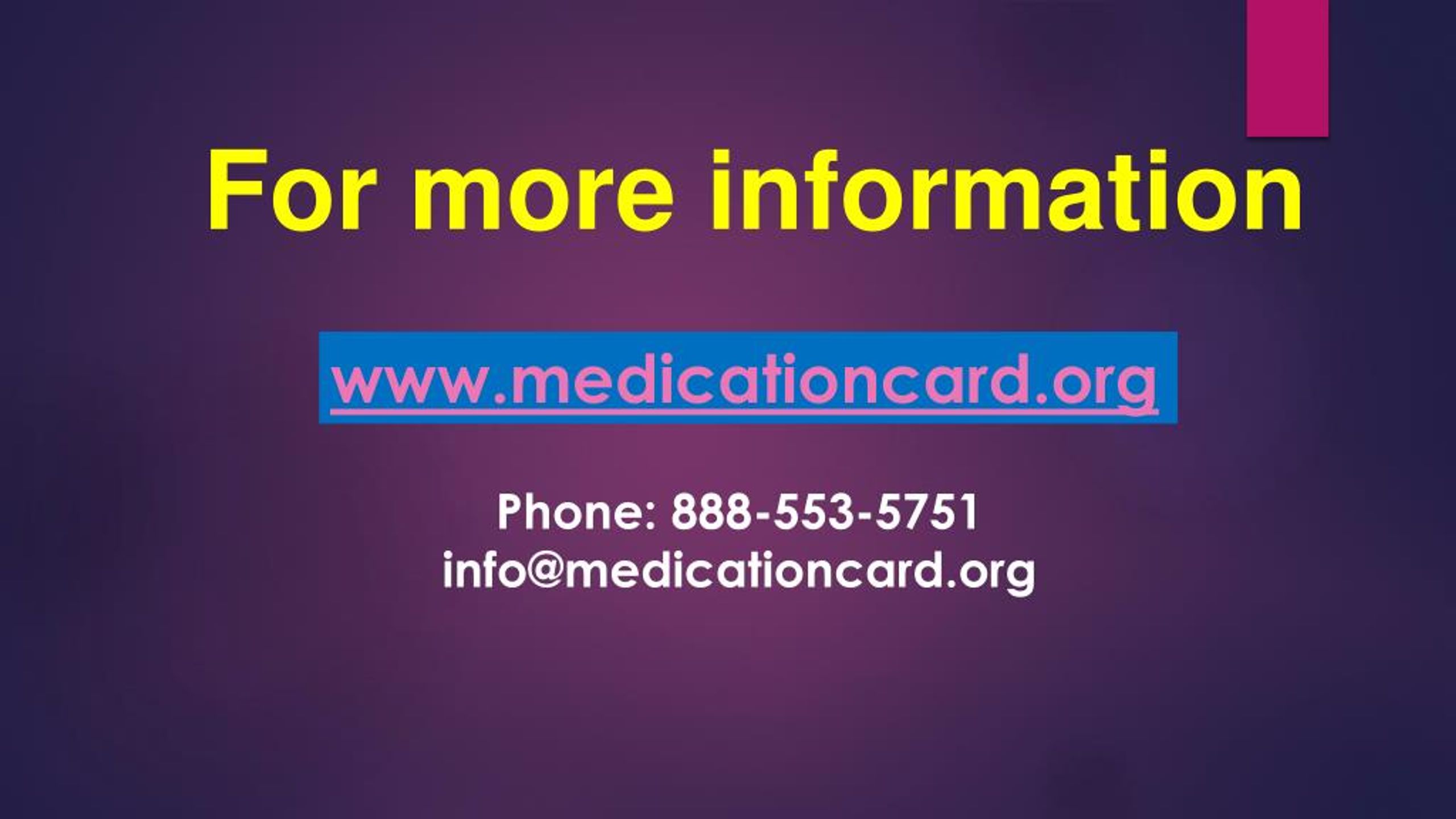 PPT Medication Discount Card PowerPoint Presentation, free download