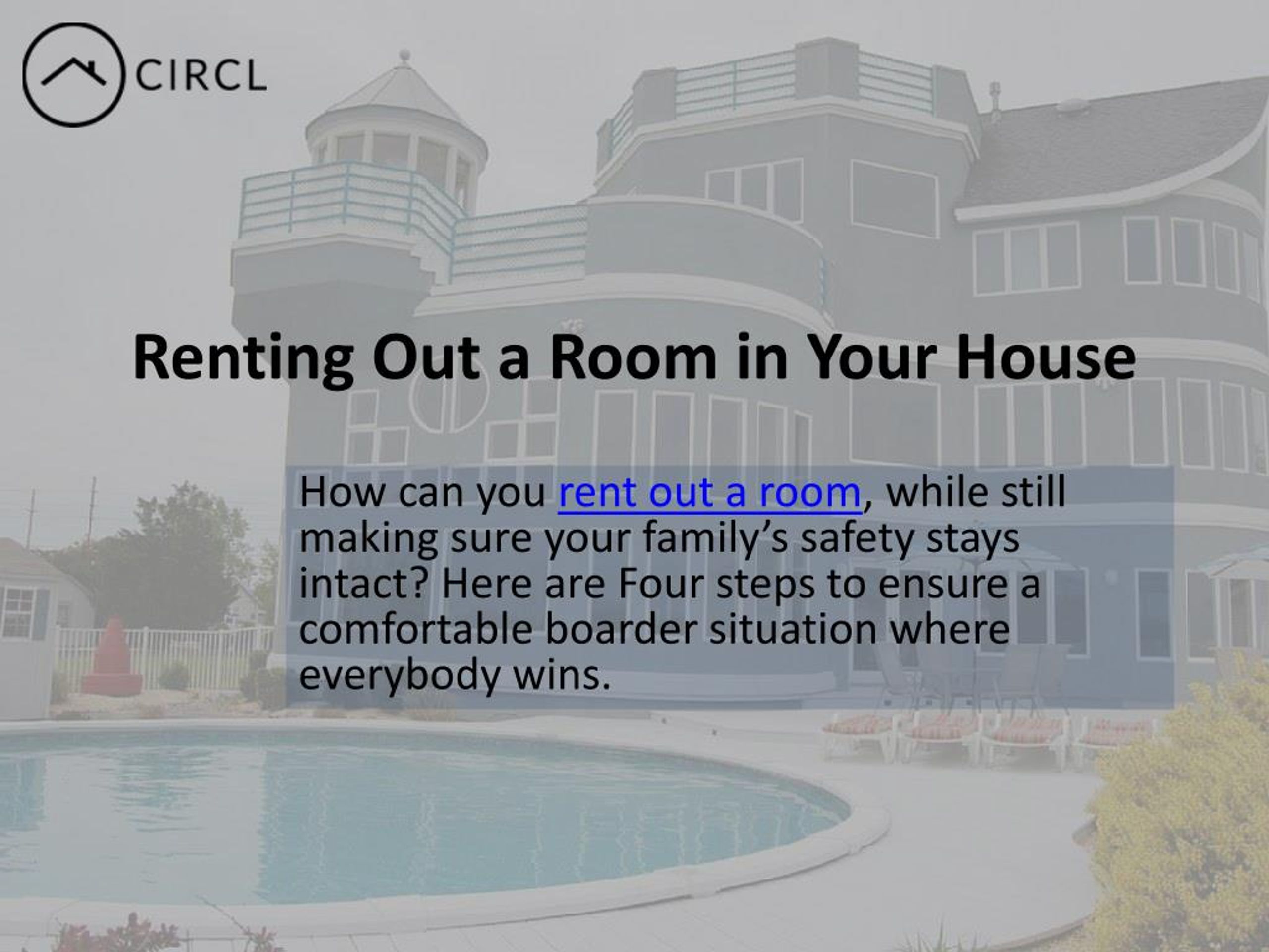 PPT Fully Furnished House for Rent in Toronto CIRCL PowerPoint