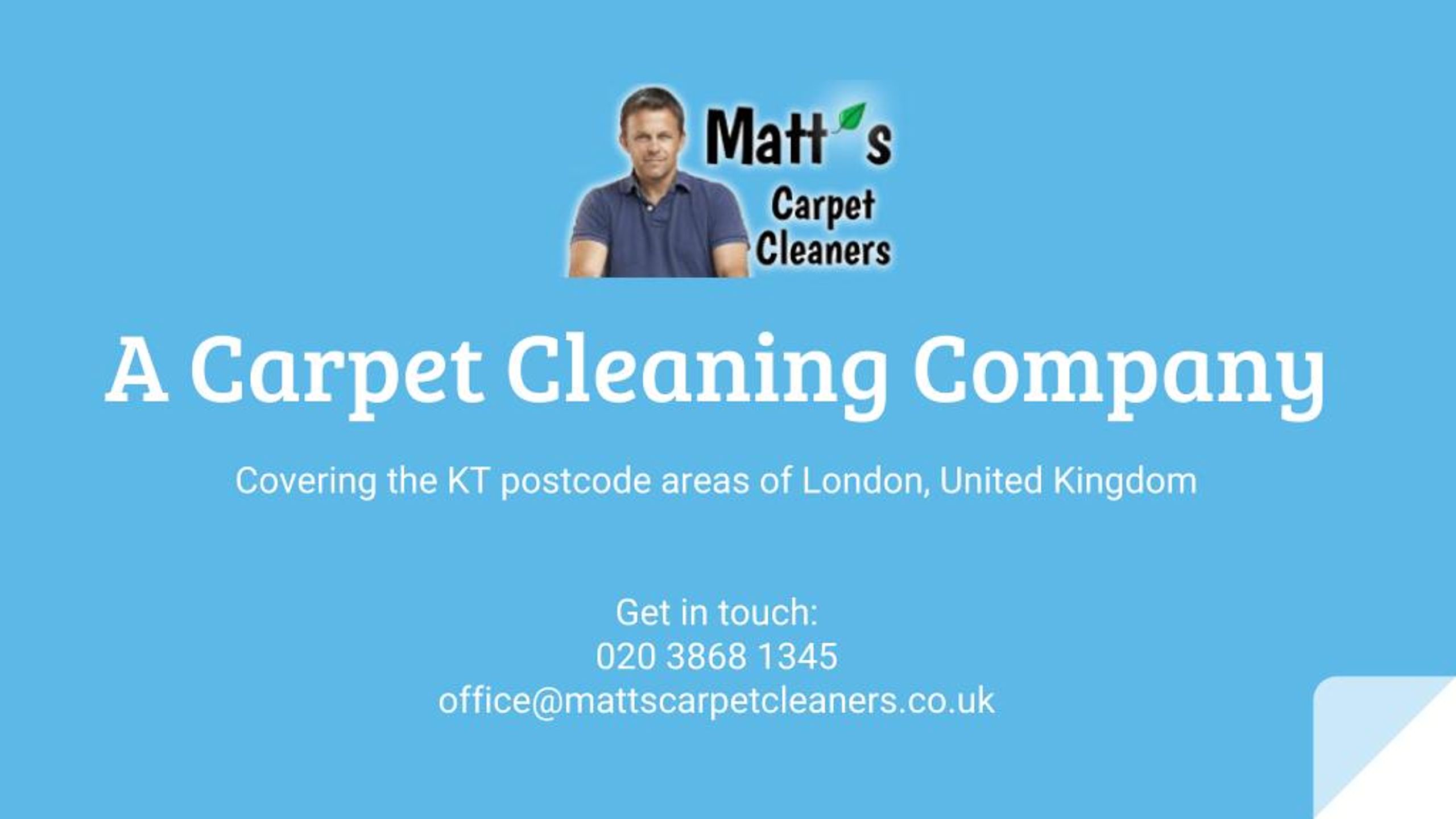 PPT Matt's Carpet Cleaners in London PowerPoint Presentation, free