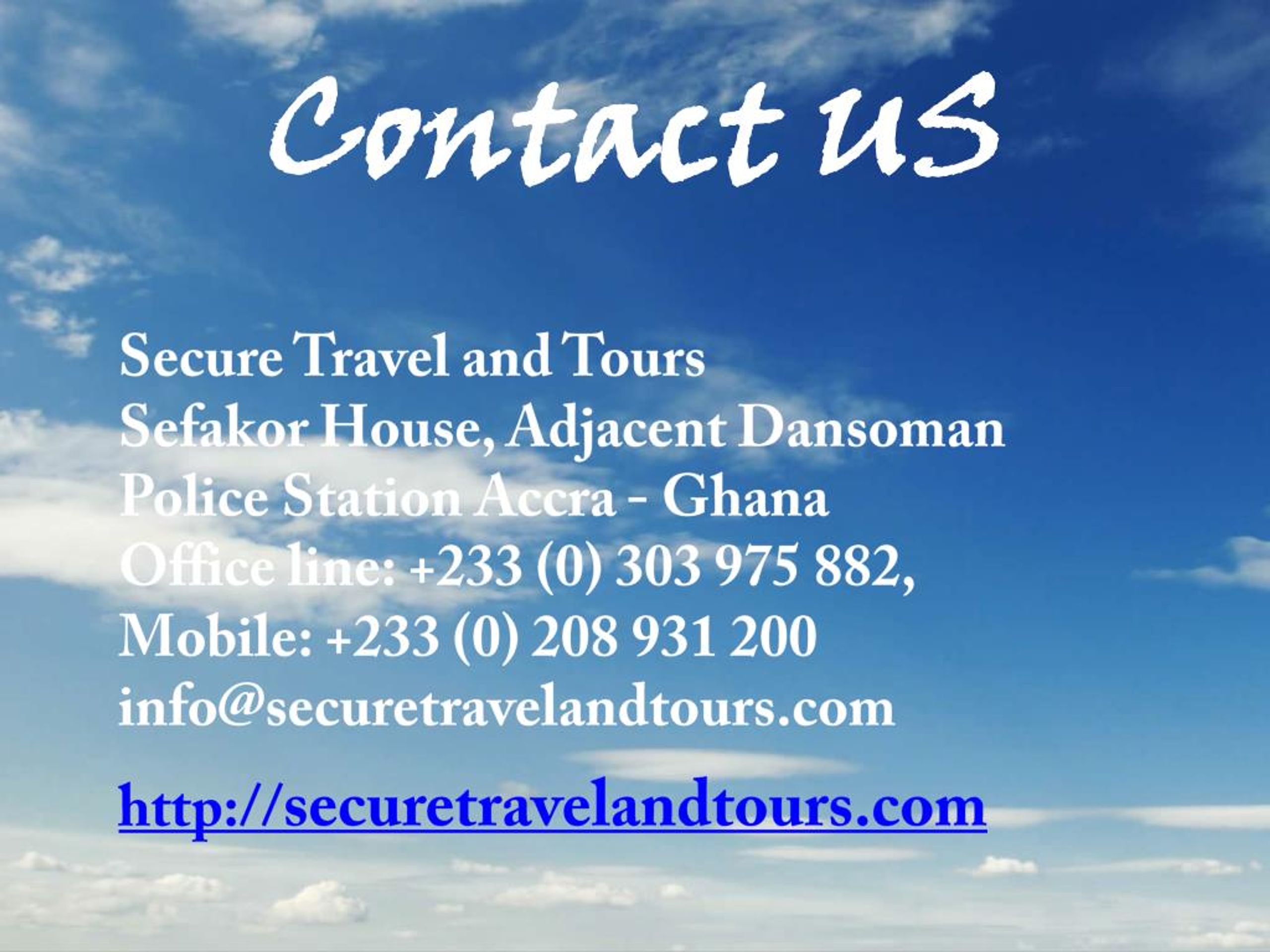 PPT Travel Tour Packages Ghana Tour Packages Ghana, Travel and Tours