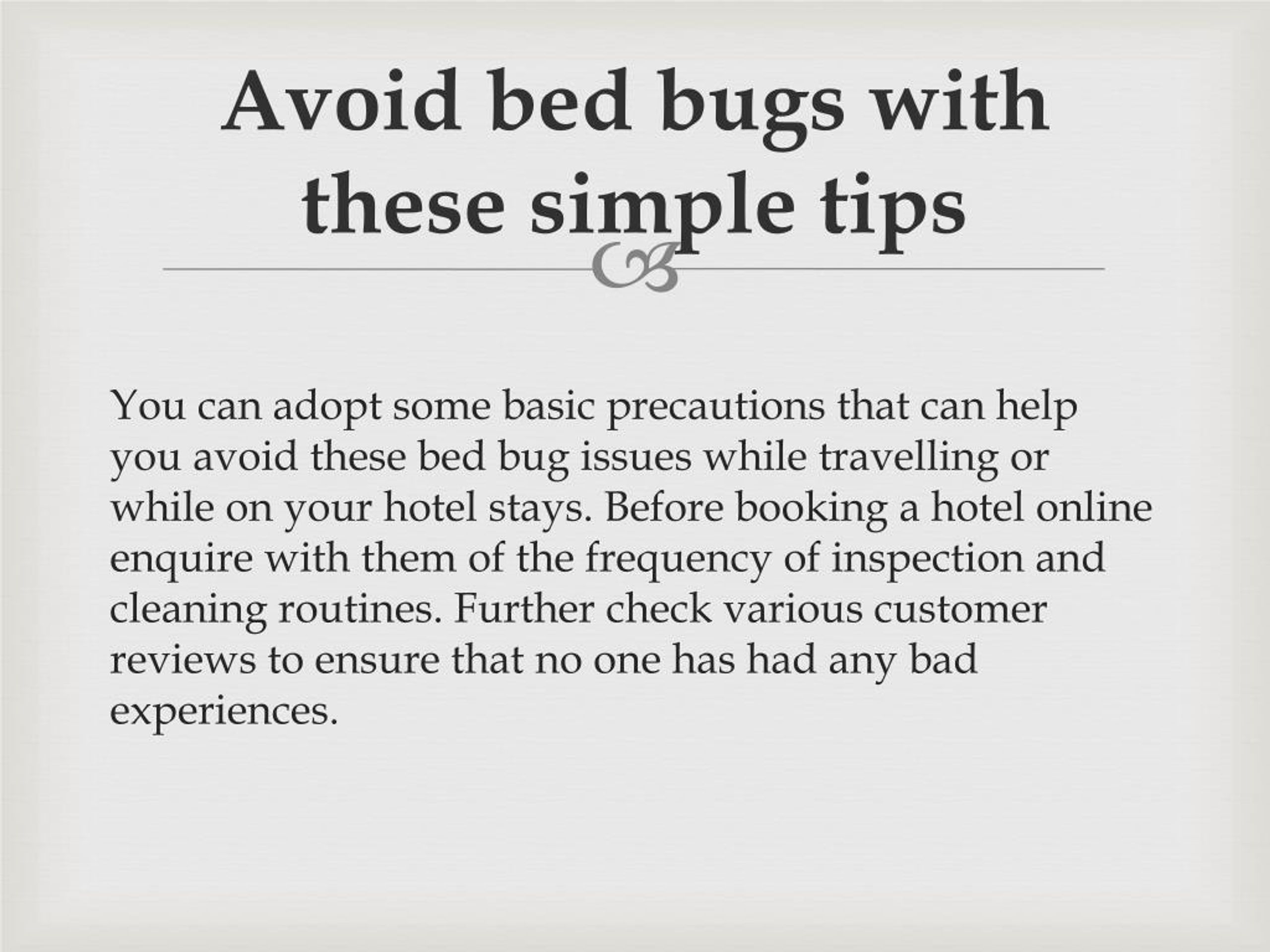 PPT Beds Bug Vancouver and The Irritating Problems They Pose