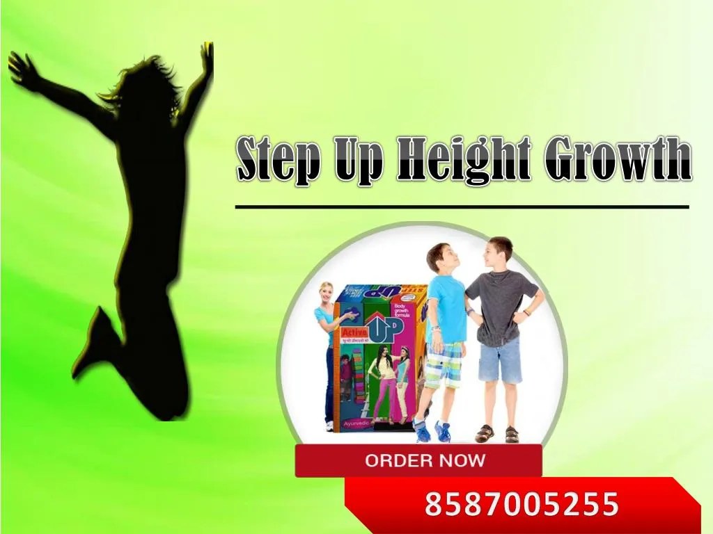 PPT Step Up Height Growth PowerPoint Presentation ID