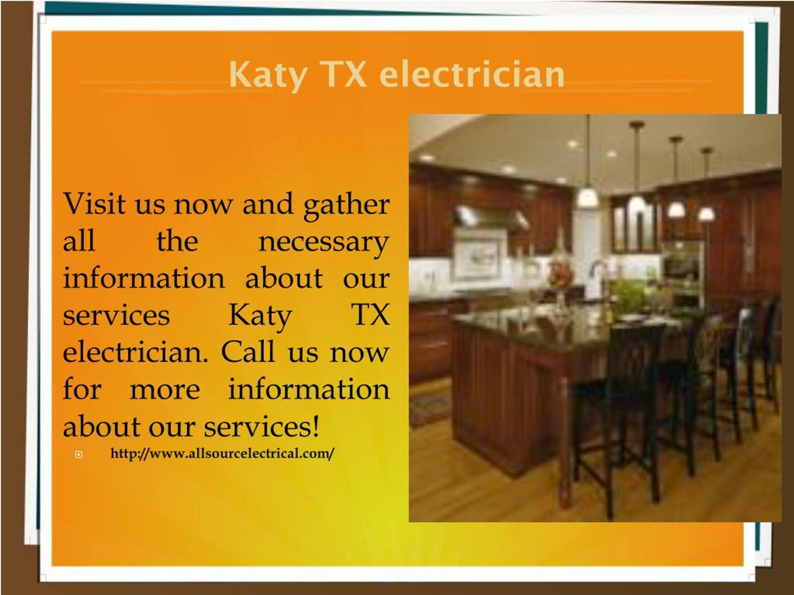 PPT Katy TX electrician PowerPoint Presentation, free download ID