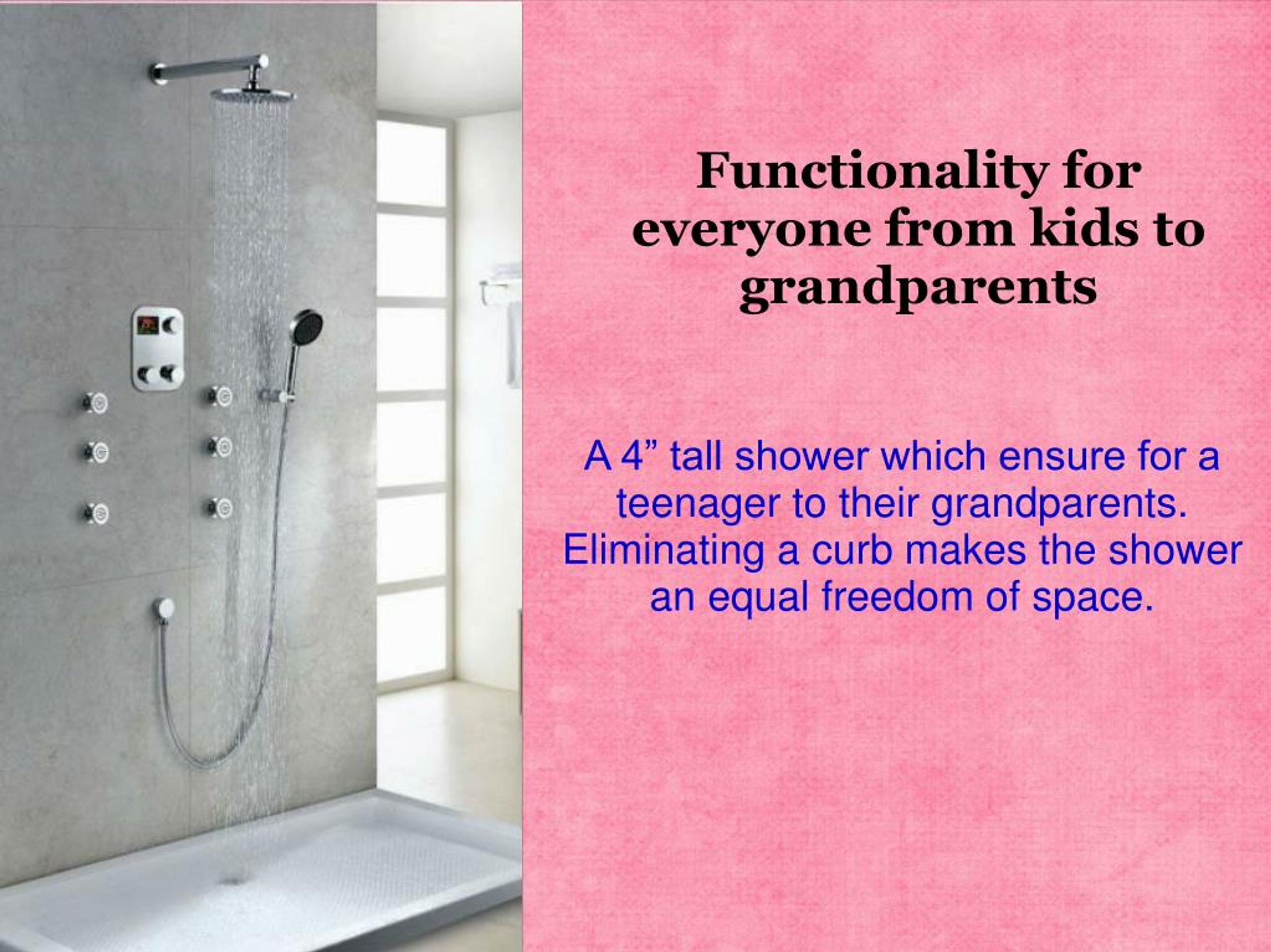 PPT 6 Advantages of WalkIn Showers PowerPoint Presentation, free download ID7446707