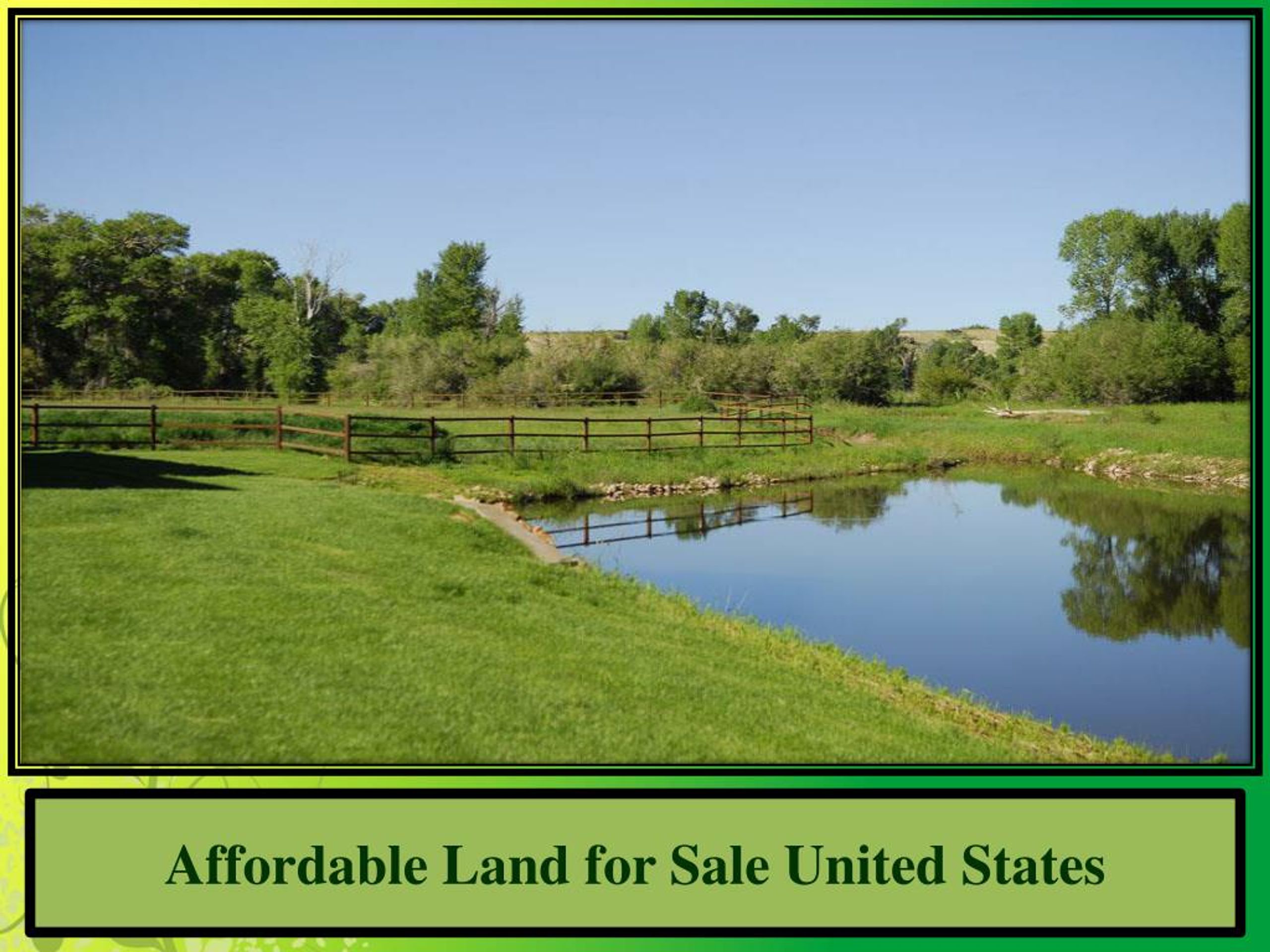 PPT Affordable Land for Sale United States PowerPoint Presentation, free download ID7448739