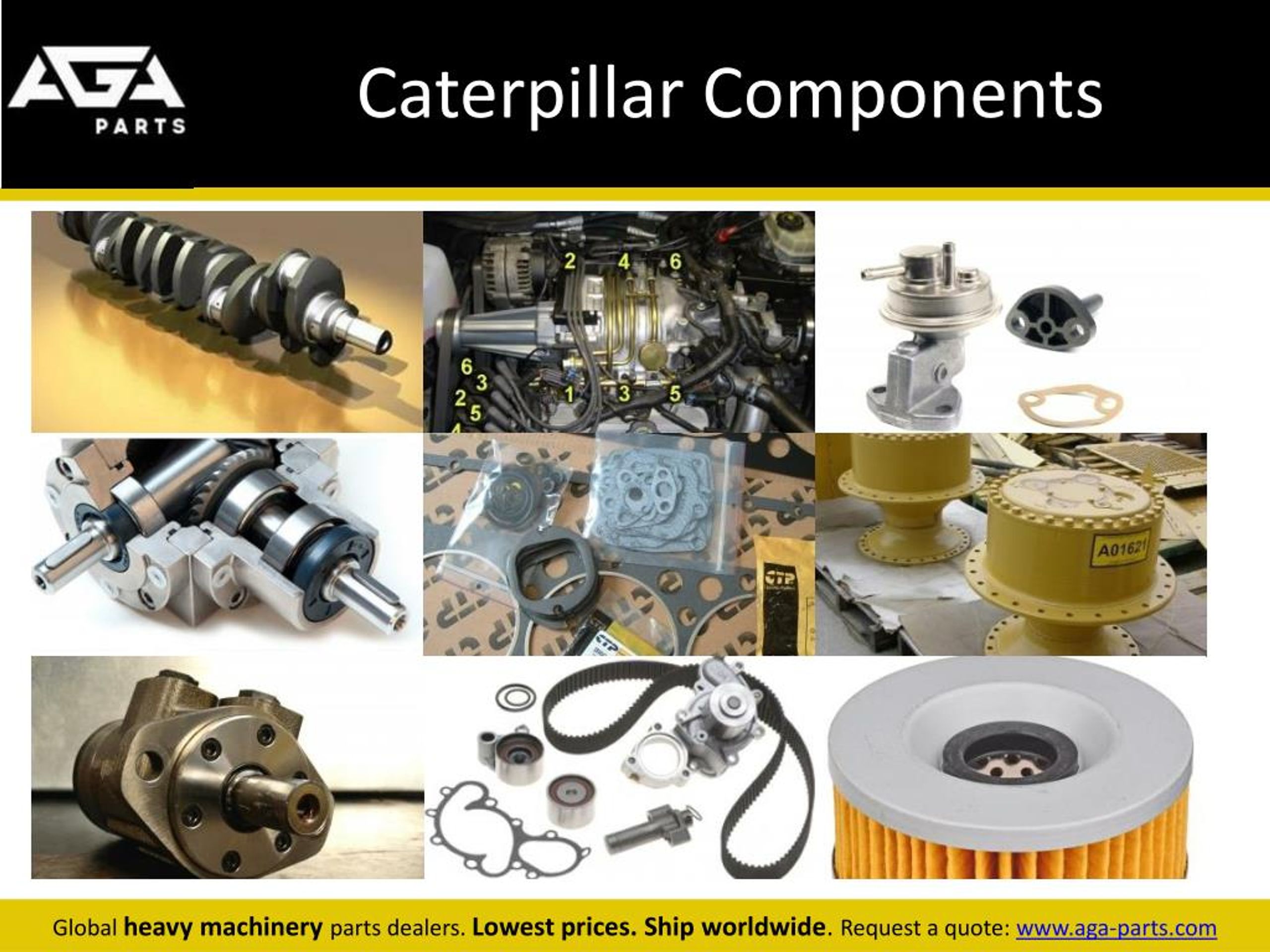 PPT Caterpillar Parts Dealer Online PowerPoint Presentation, free