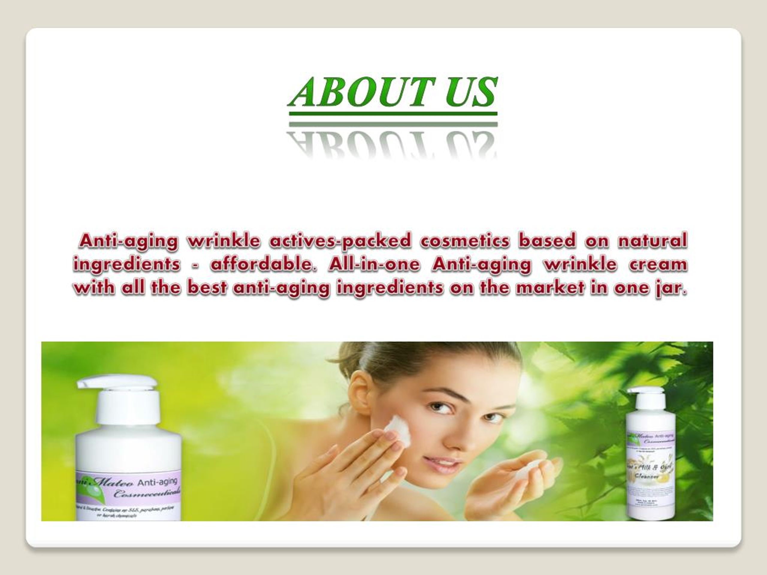 PPT Does Most Efficient Antiaging Wrinkle Cream that Really Work for