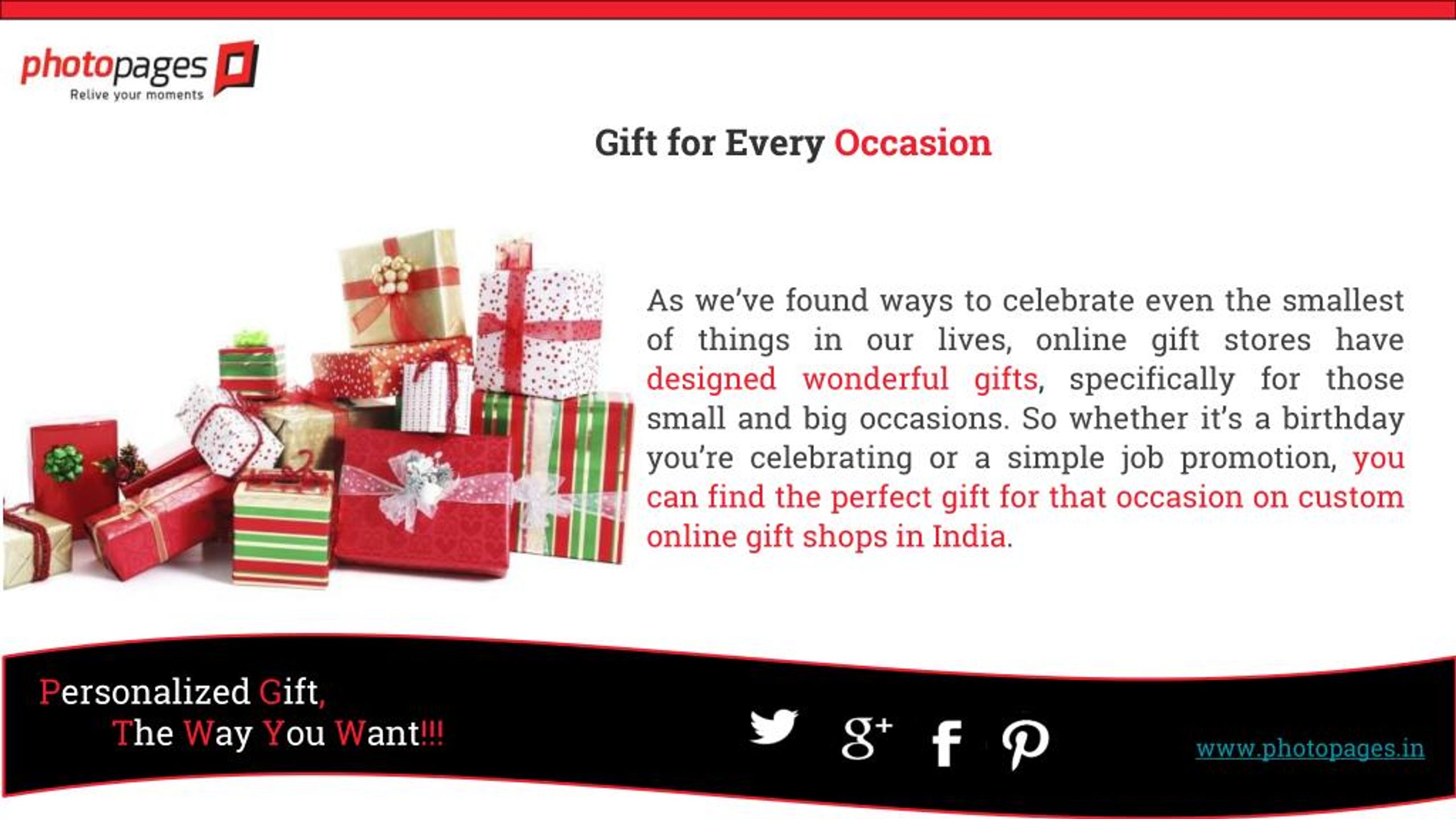 PPT Online Gift Shops The Future of Gifting PowerPoint Presentation