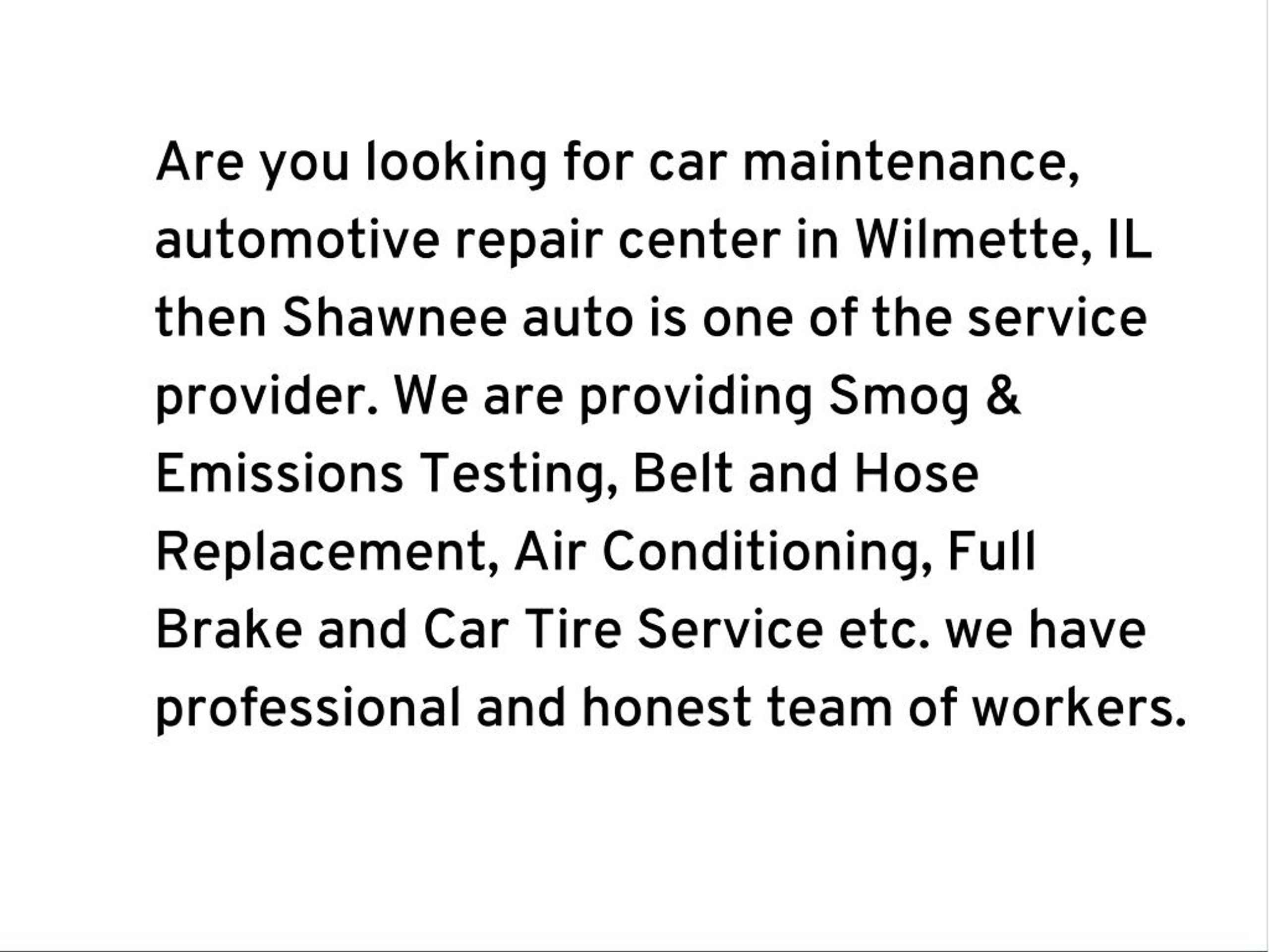 PPT Air Conditioning Full Brake Car Tire Service auto Wilmette IL