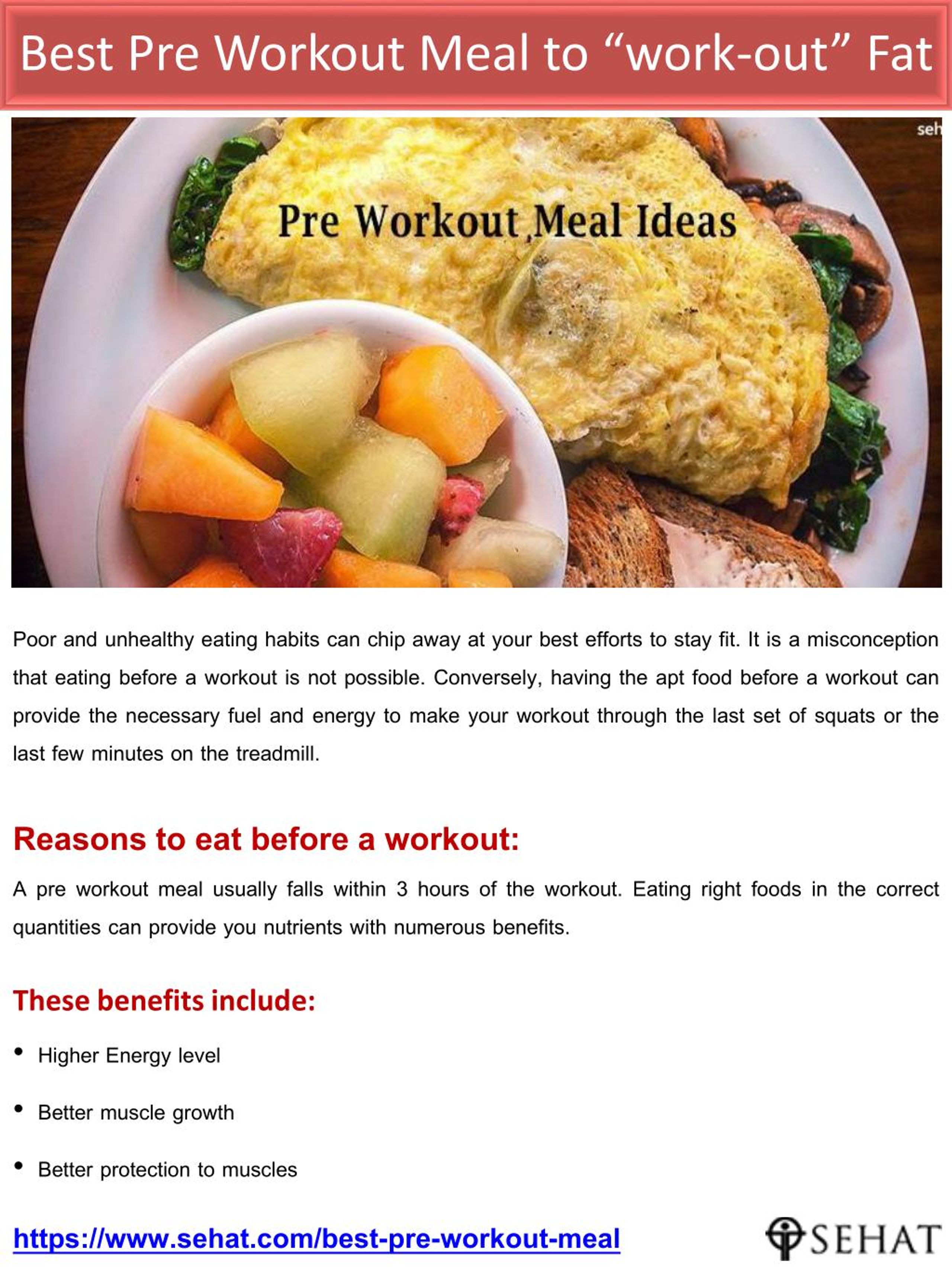 PPT Best Pre Workout Meal to “workout” Fat Sehat PowerPoint