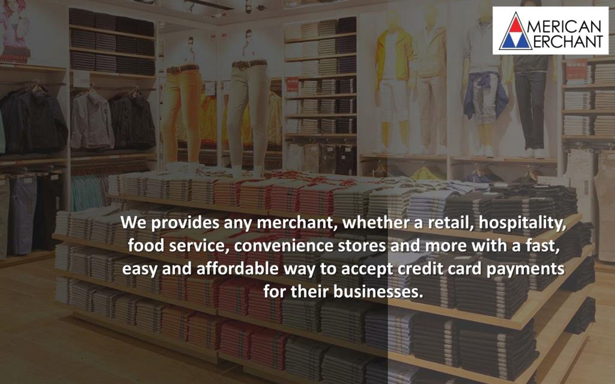 PPT Credit Card Processing Services & Payment Solutions American