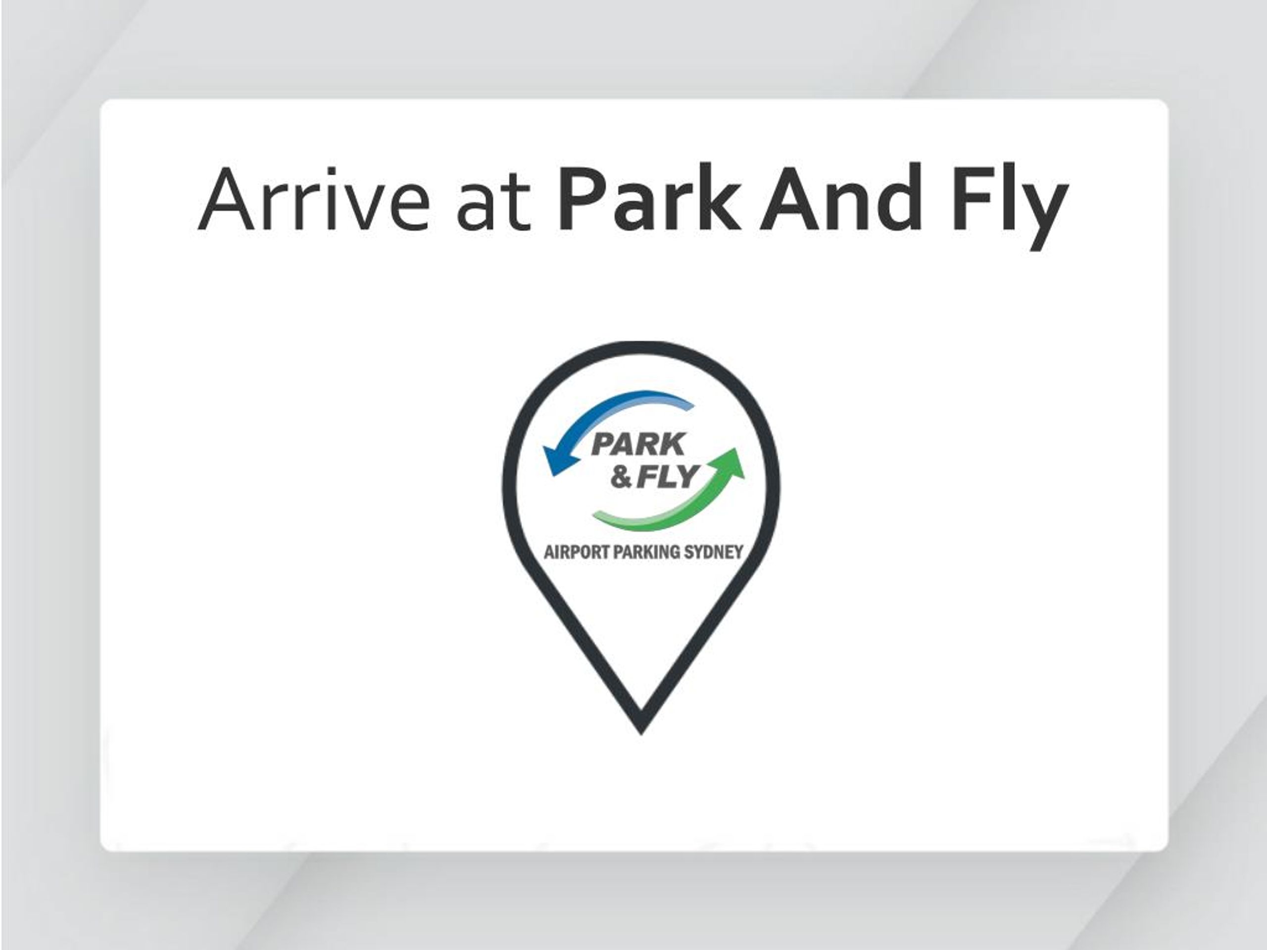 PPT How Airport Car Parking Service Works PowerPoint Presentation
