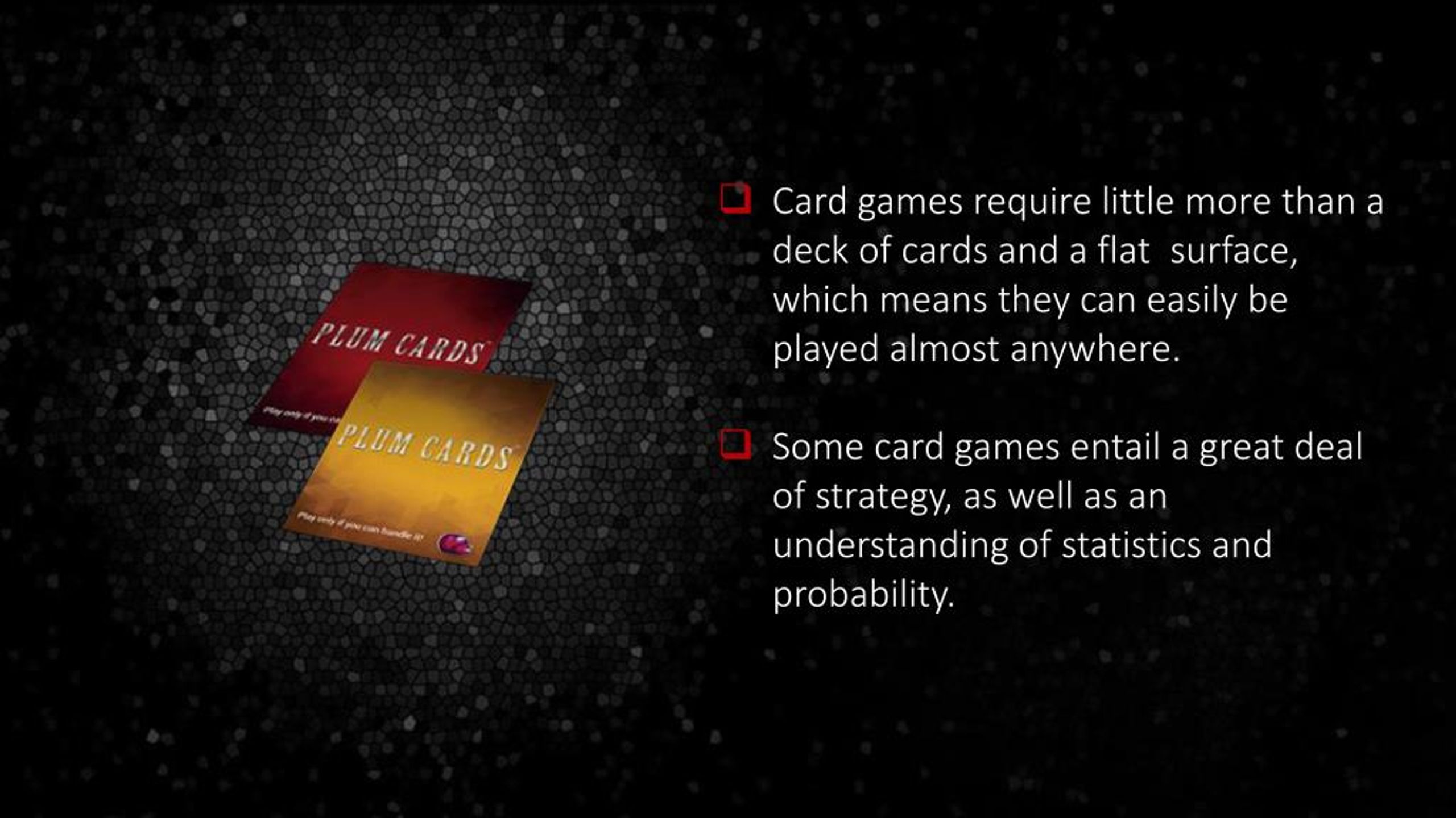PPT Benefits of Playing Card Games PowerPoint Presentation, free