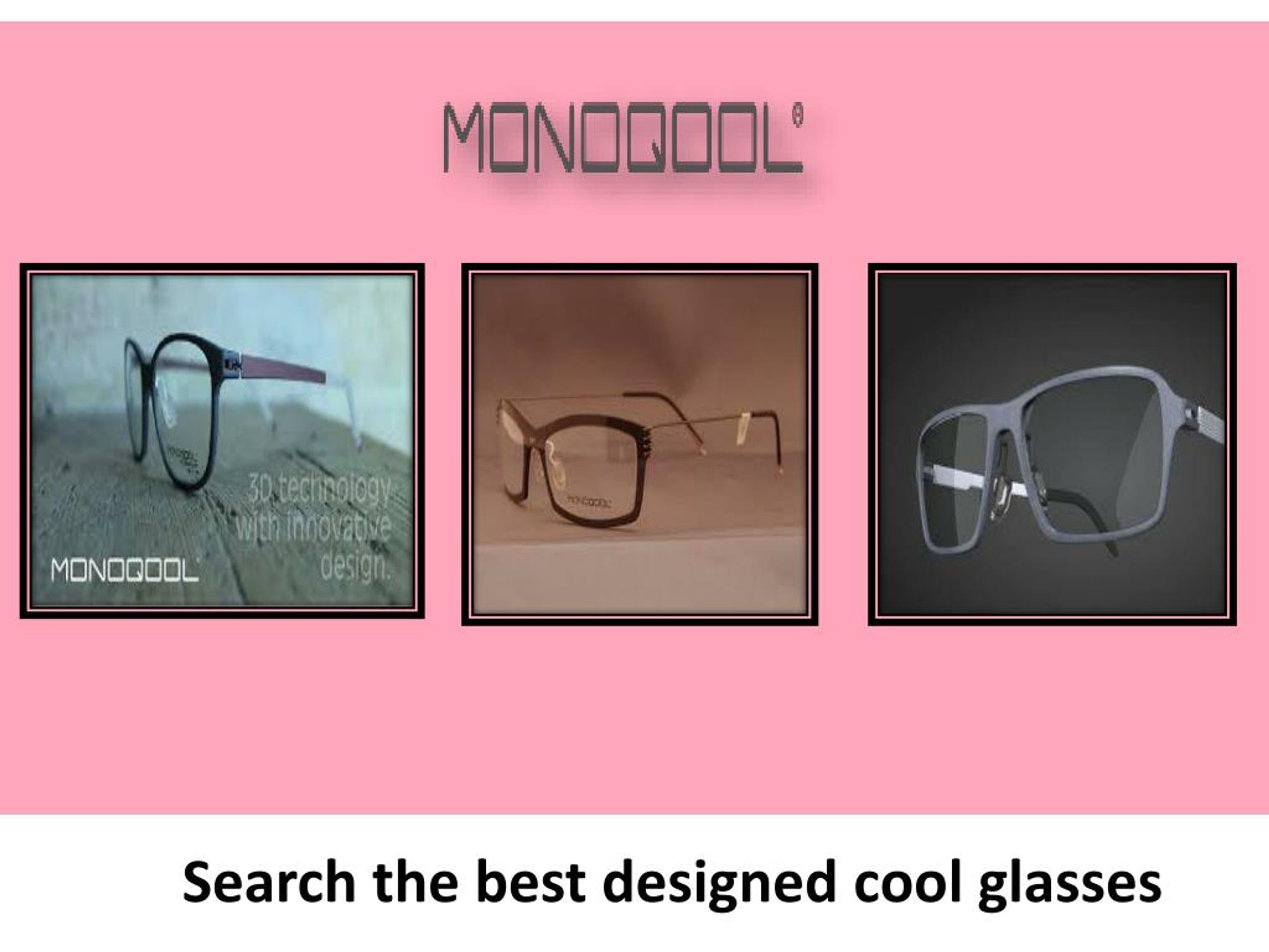 PPT Latest custom made glasses PowerPoint Presentation, free download