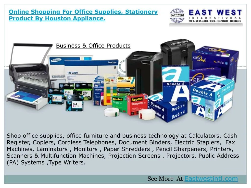 PPT Online Buy Office Supplies PowerPoint Presentation, free download