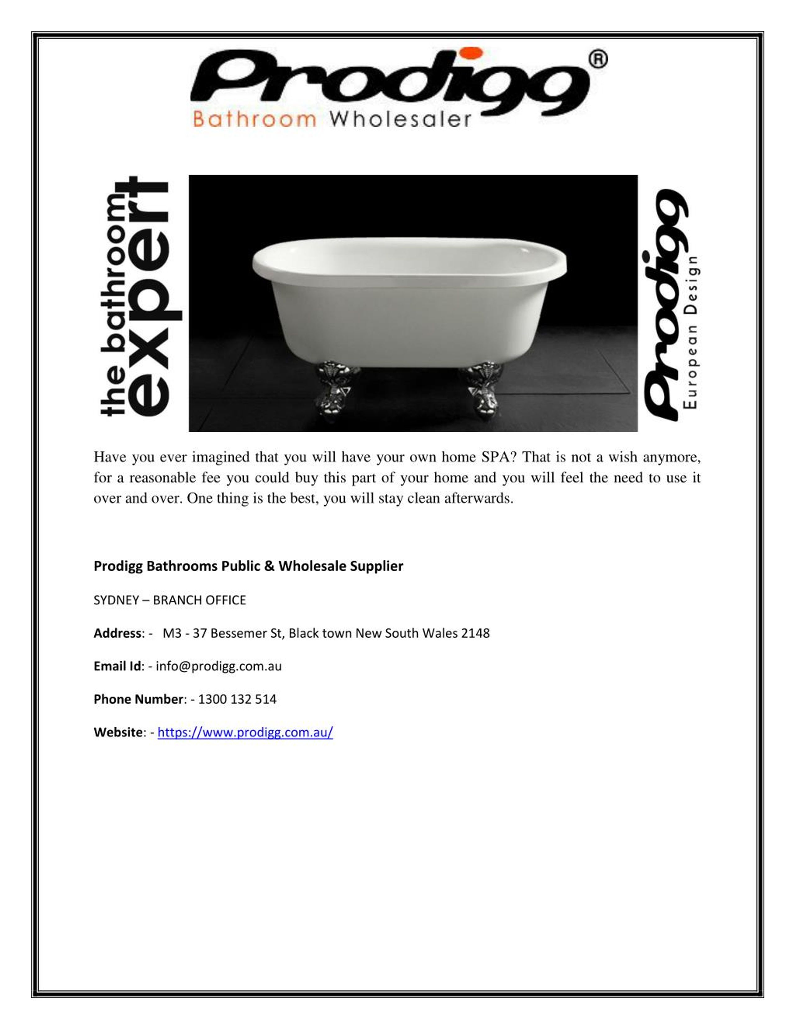 PPT Free Standing Bathtubs Brisbane Bath like a King PowerPoint