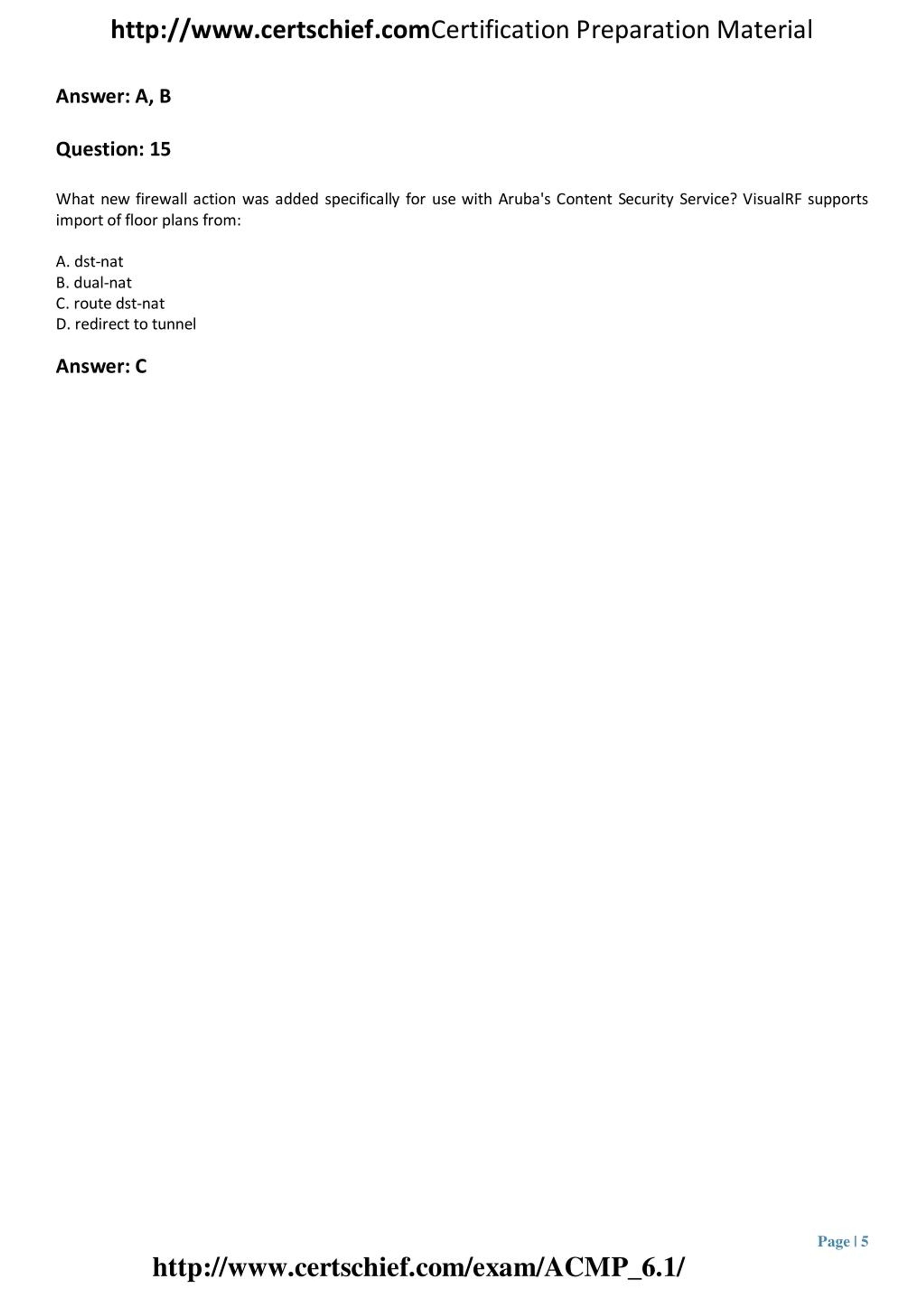 PPT ACMP_6.1 Certification Practice Test PowerPoint Presentation