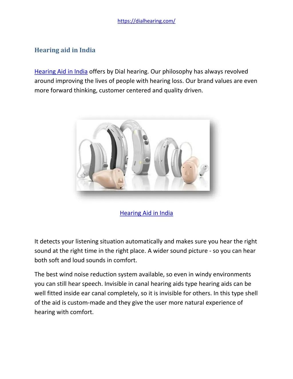 PPT hearing aid in India PowerPoint Presentation, free download ID
