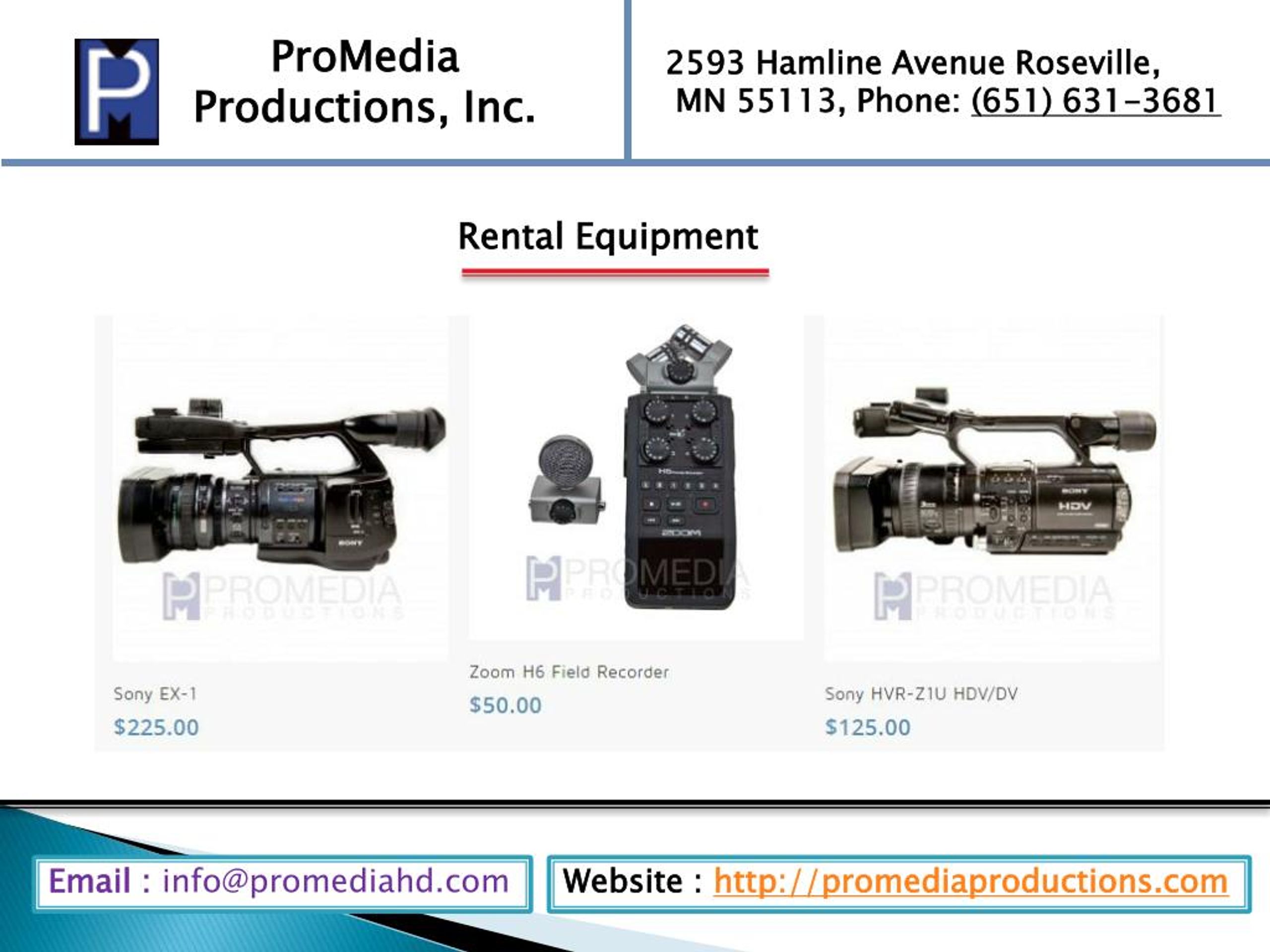 PPT Video production company Minneapolis MN PowerPoint Presentation