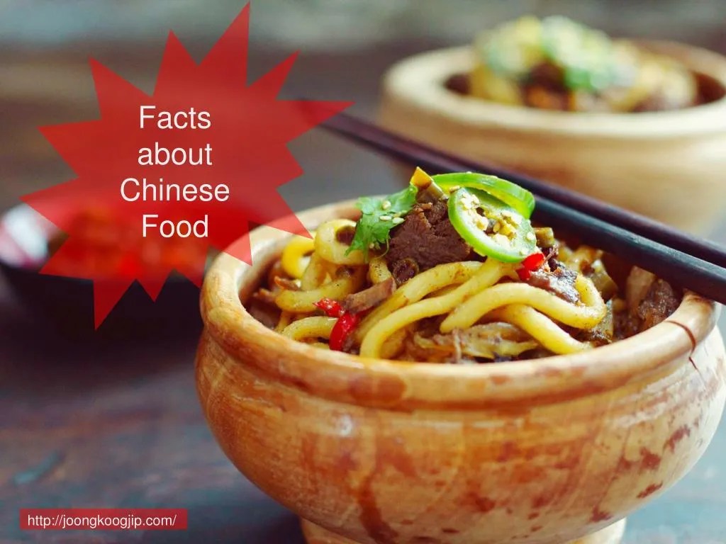 PPT Facts about Chinese Food PowerPoint Presentation, free download