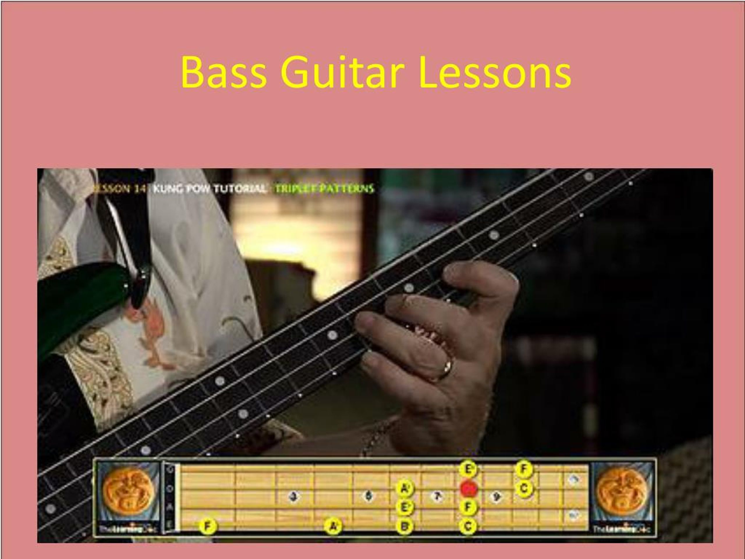 PPT Bass Guitar Lessons PowerPoint Presentation, free download ID