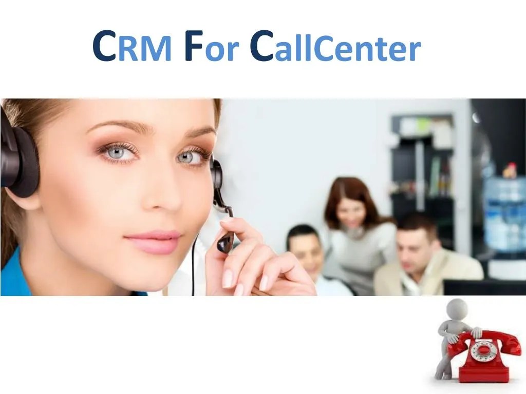 PPT CRM call center service in VOIP PowerPoint Presentation, free