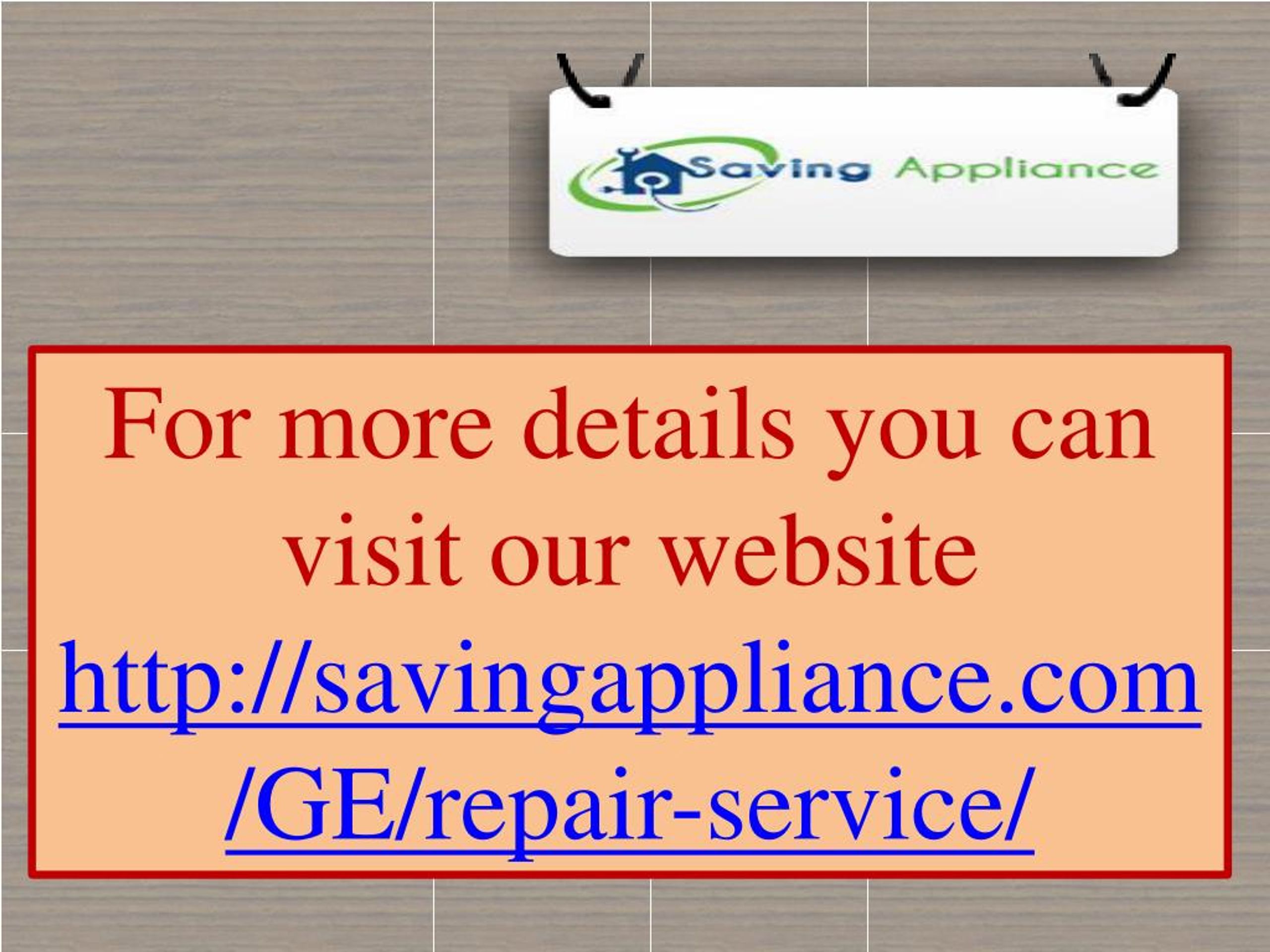 PPT GE Washer Repair PowerPoint Presentation, free download ID7470926