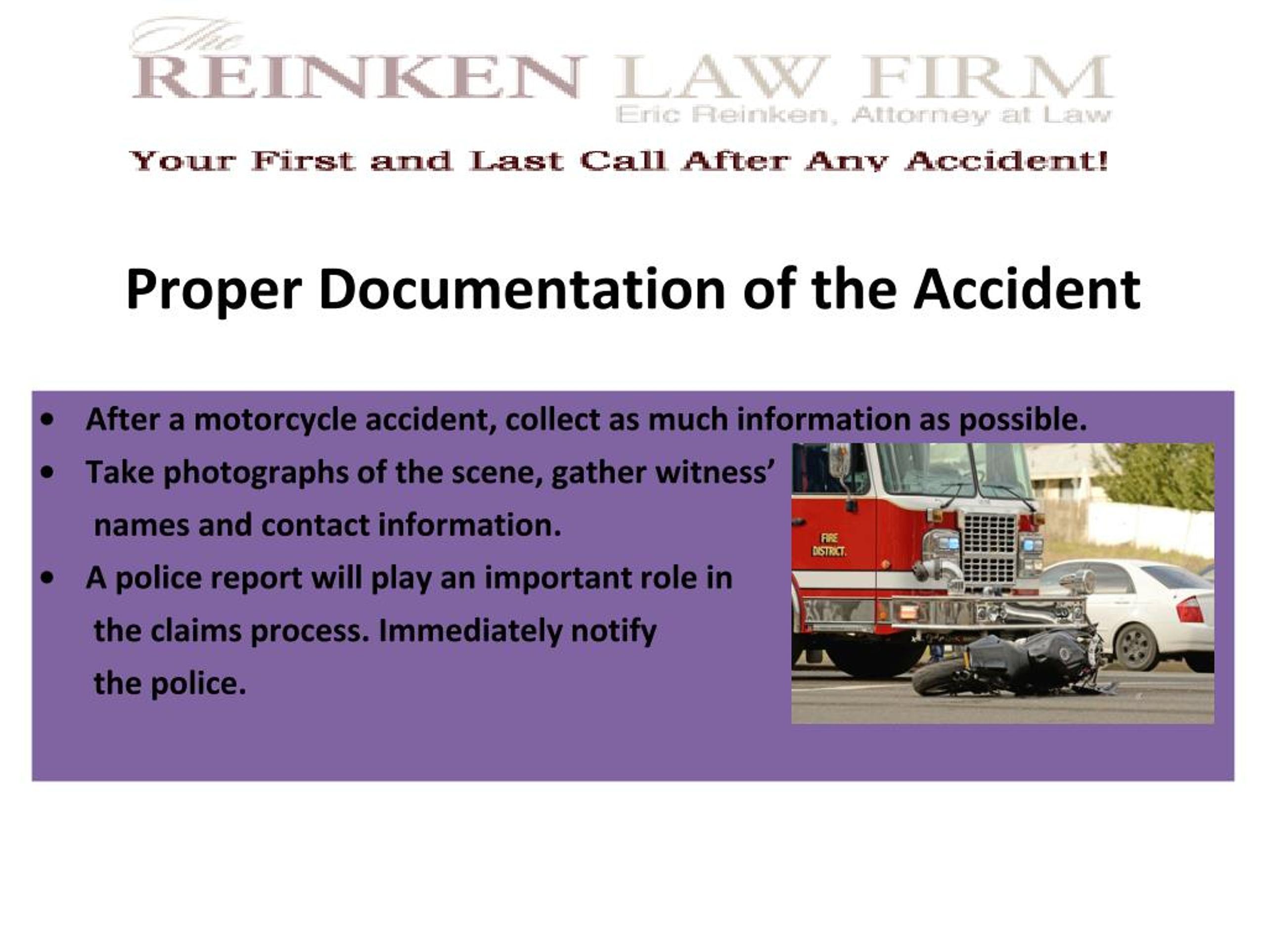 PPT Considerations for a Successful Motorcycle Accident Insurance