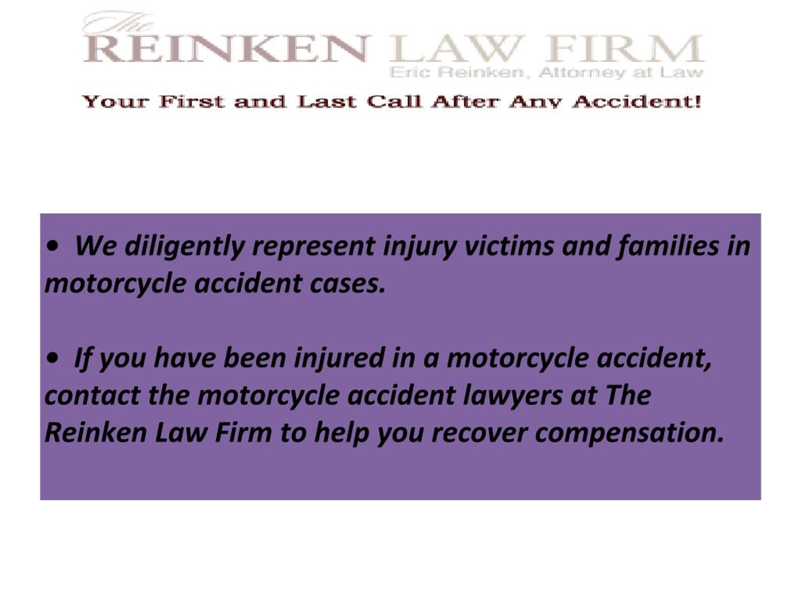 PPT Considerations for a Successful Motorcycle Accident Insurance