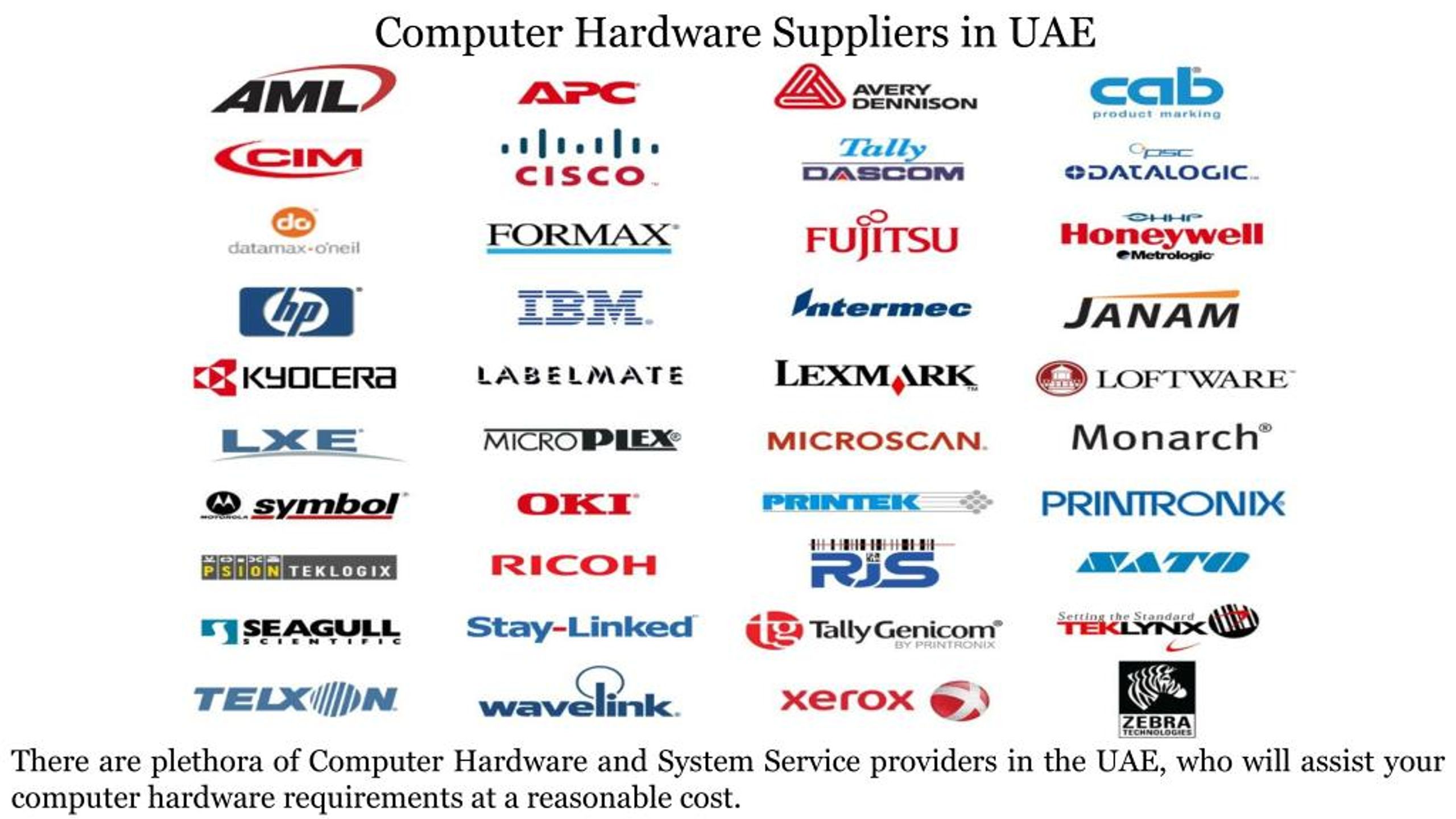 PPT Computer Hardware Accessories Manufacturers in UAE PowerPoint