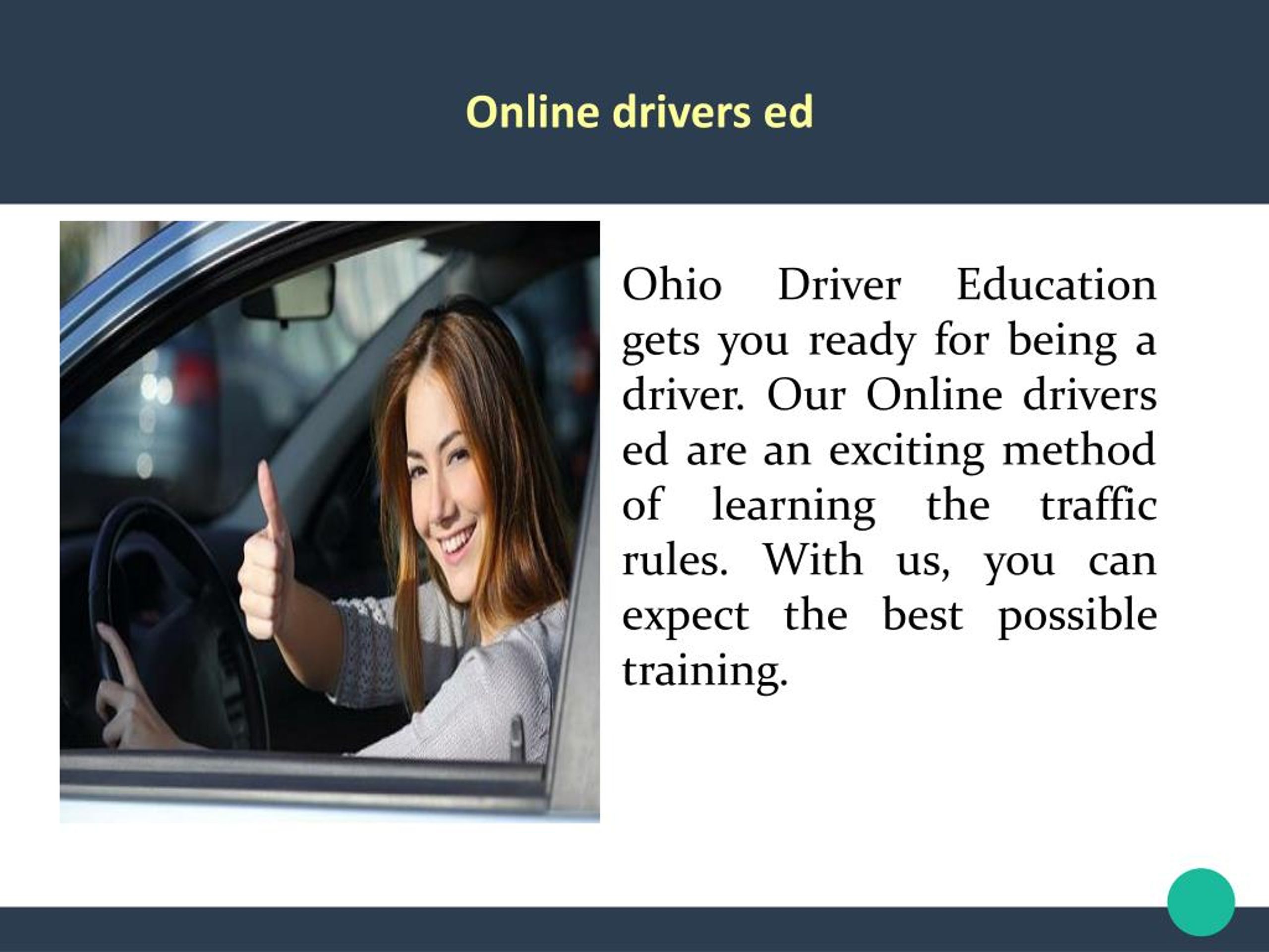 PPT Driver ed PowerPoint Presentation, free download ID7474950