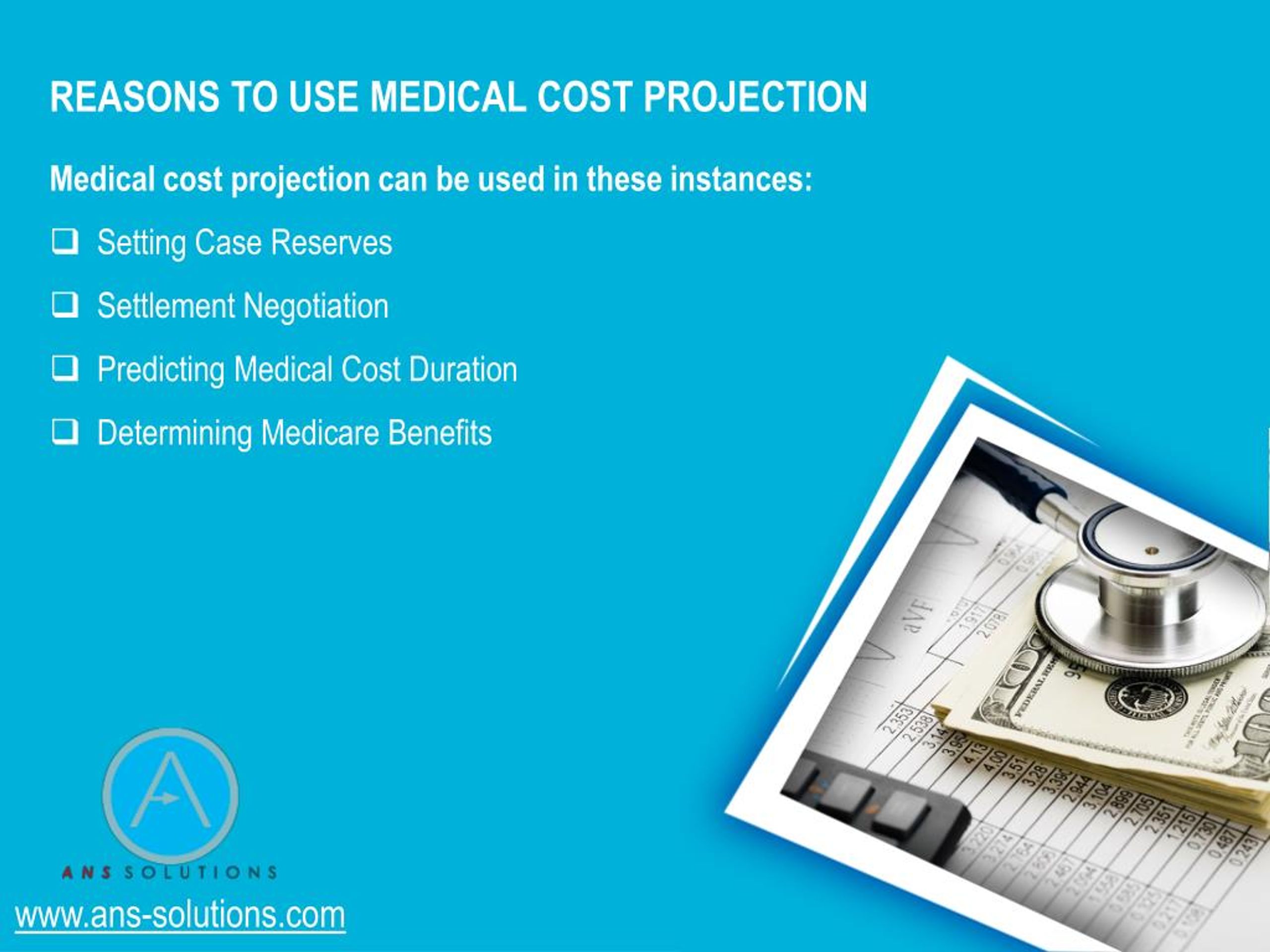 PPT ANS Solutions’ Medical Cost Projection PowerPoint Presentation