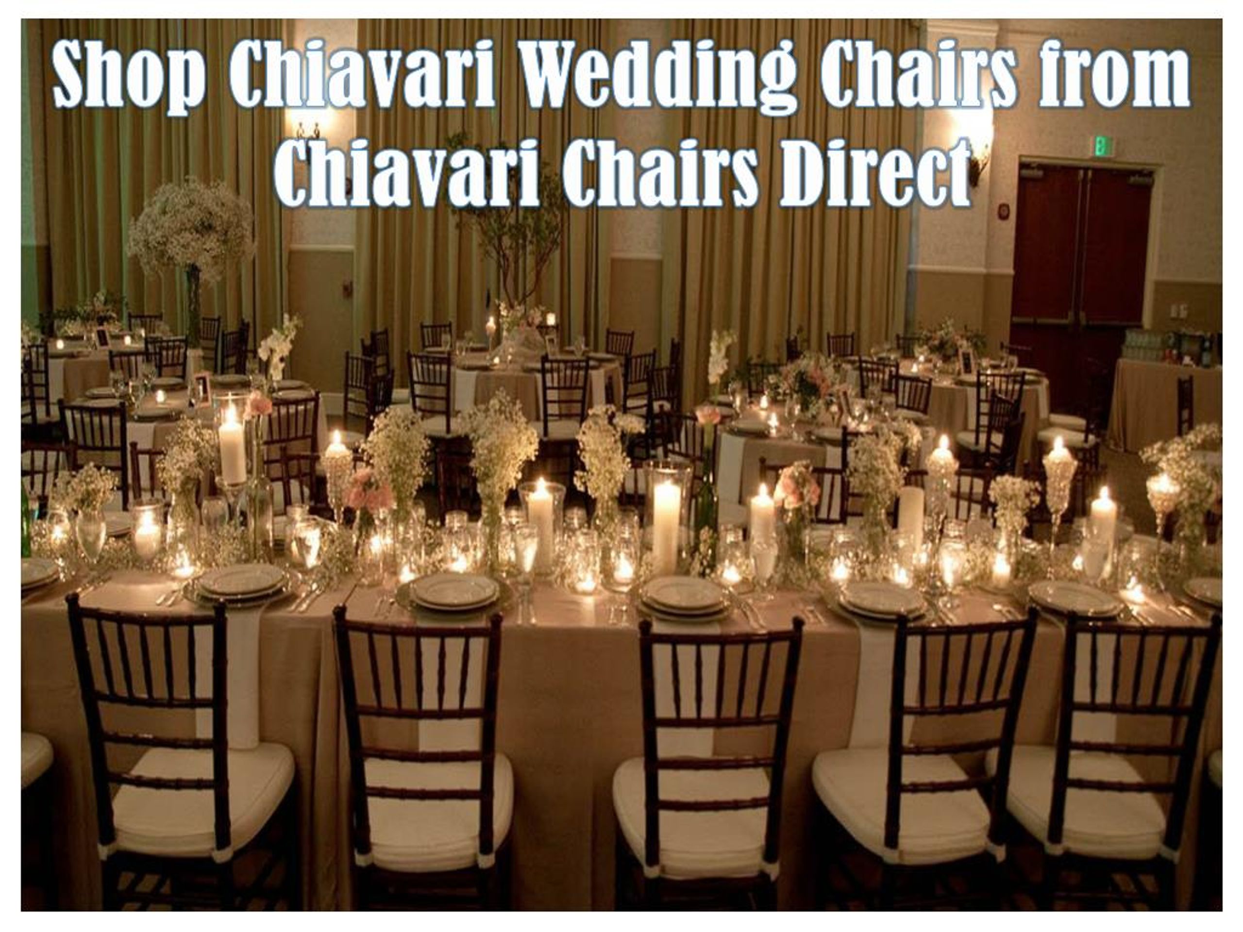 PPT Shop Chiavari Wedding Chairs from Chiavari Chairs Direct