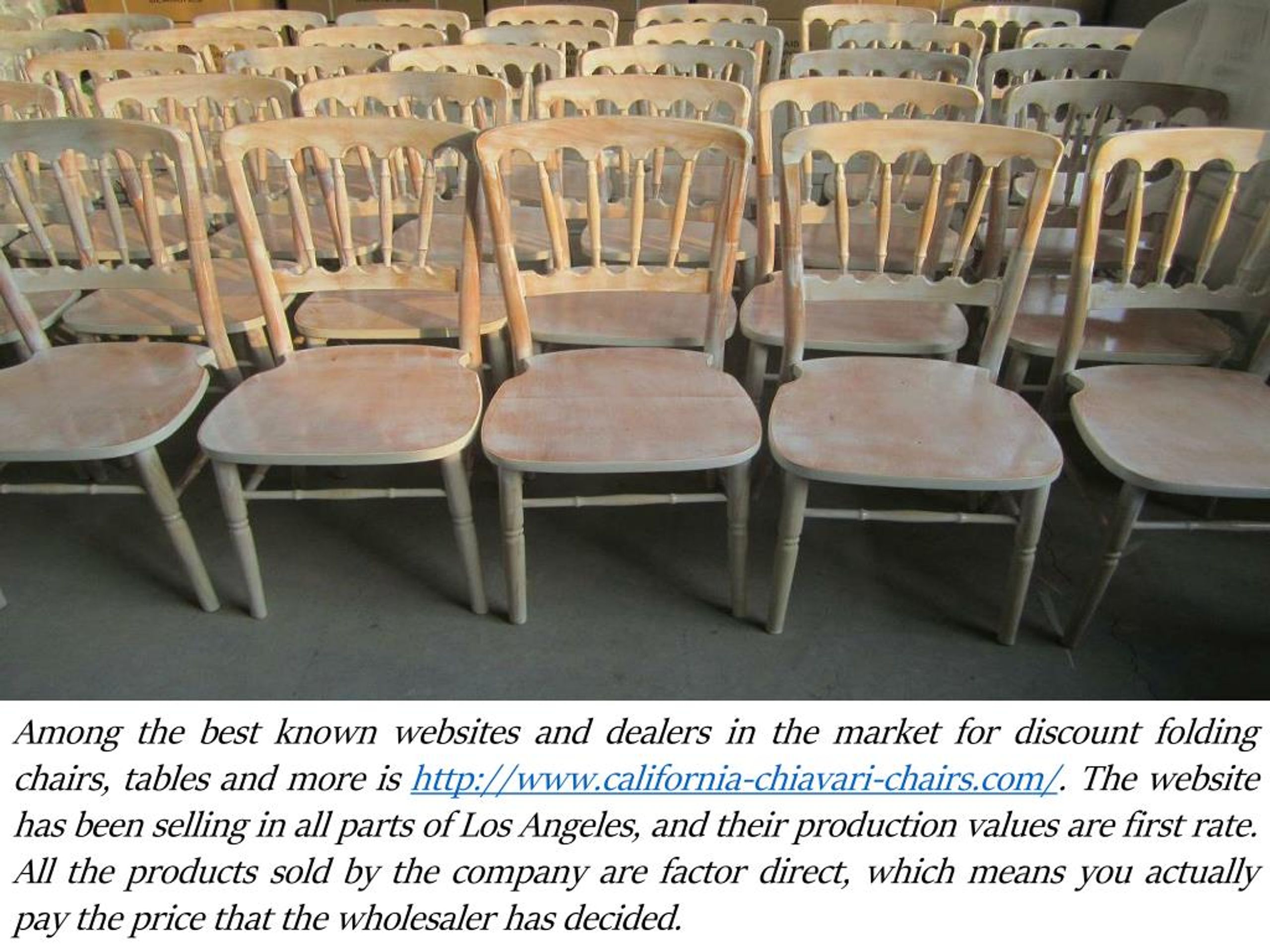 PPT Shop Chiavari Wedding Chairs from Chiavari Chairs Direct