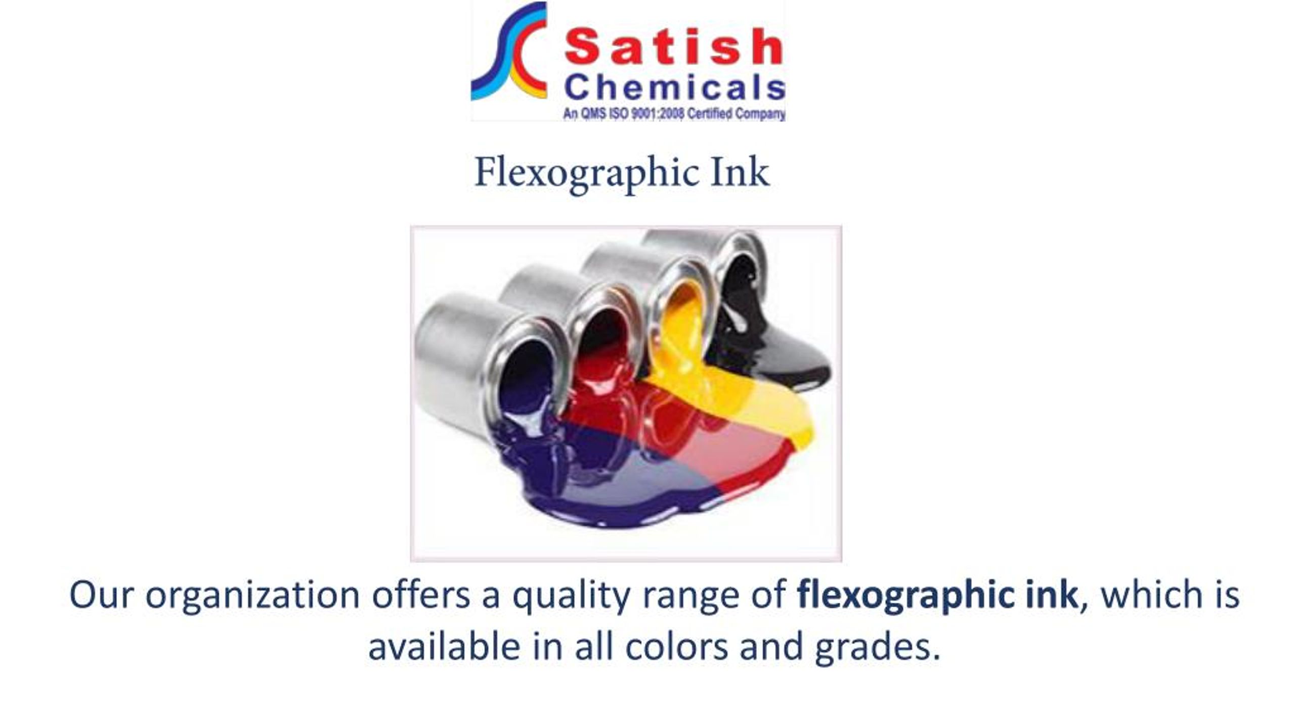 PPT The Best Printing Ink Manufacturer In India PowerPoint