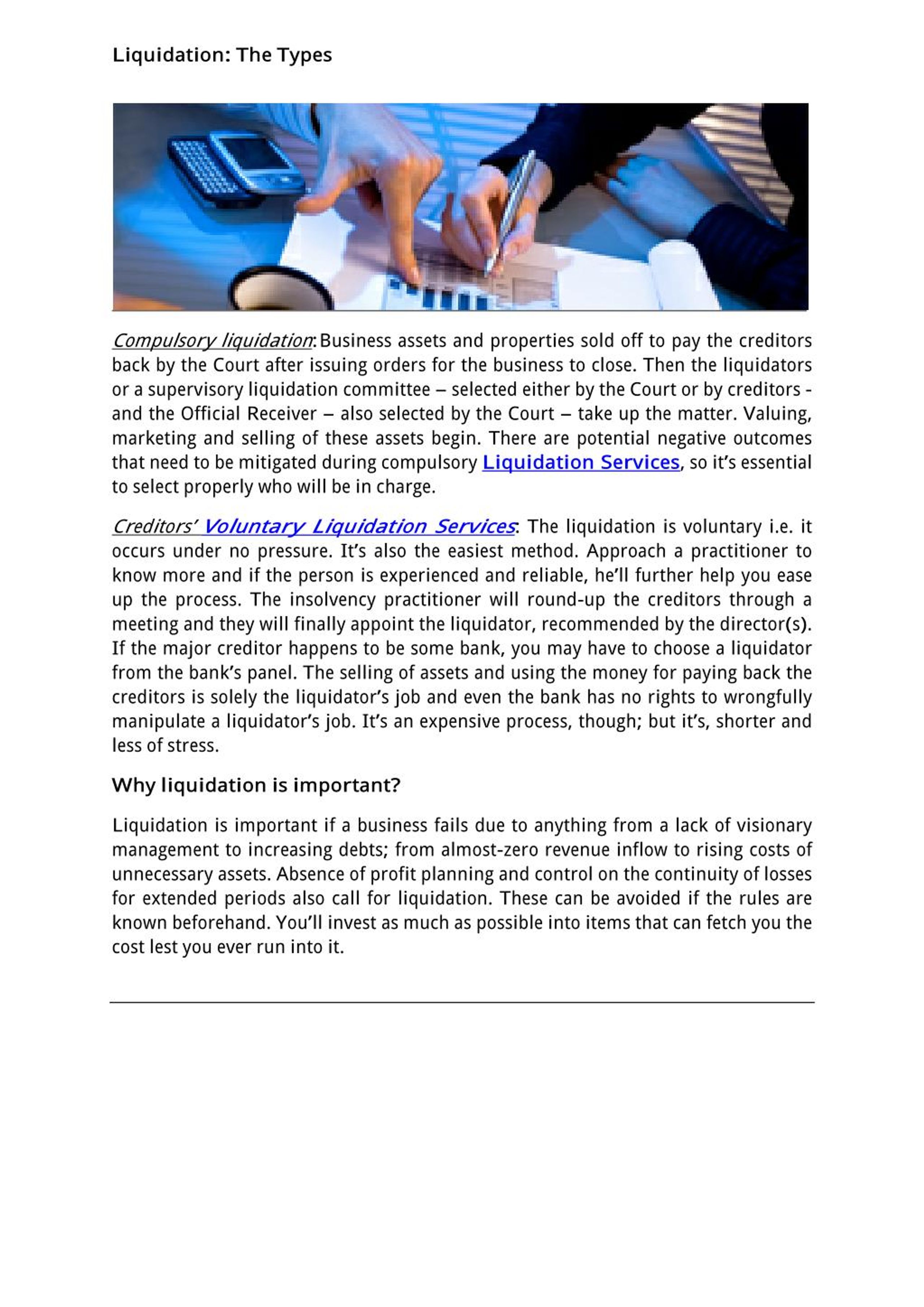 PPT What Is Business Liquidation And It's Importance? PowerPoint