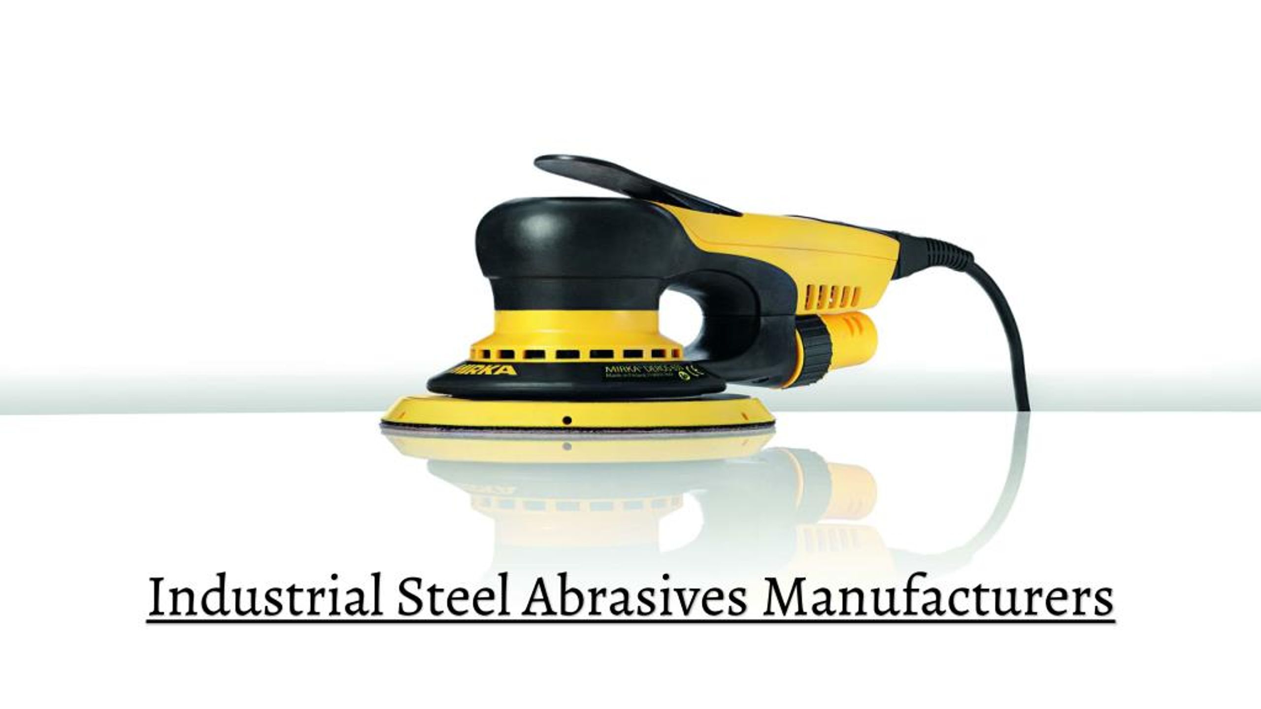 PPT Industrial Steel Abrasives Manufacturers in UAE PowerPoint