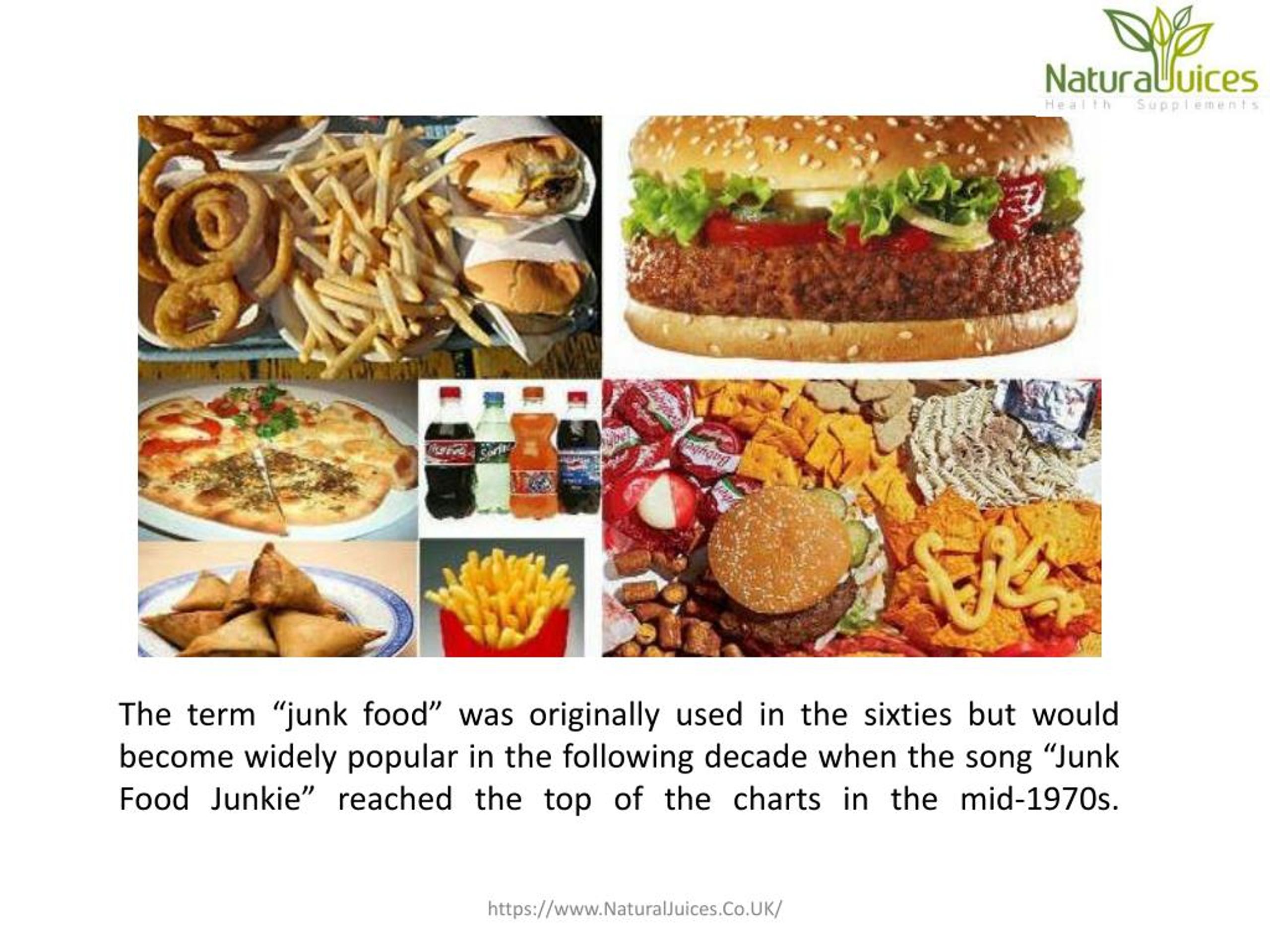 PPT Disadvantages of Junk Food PowerPoint Presentation, free download