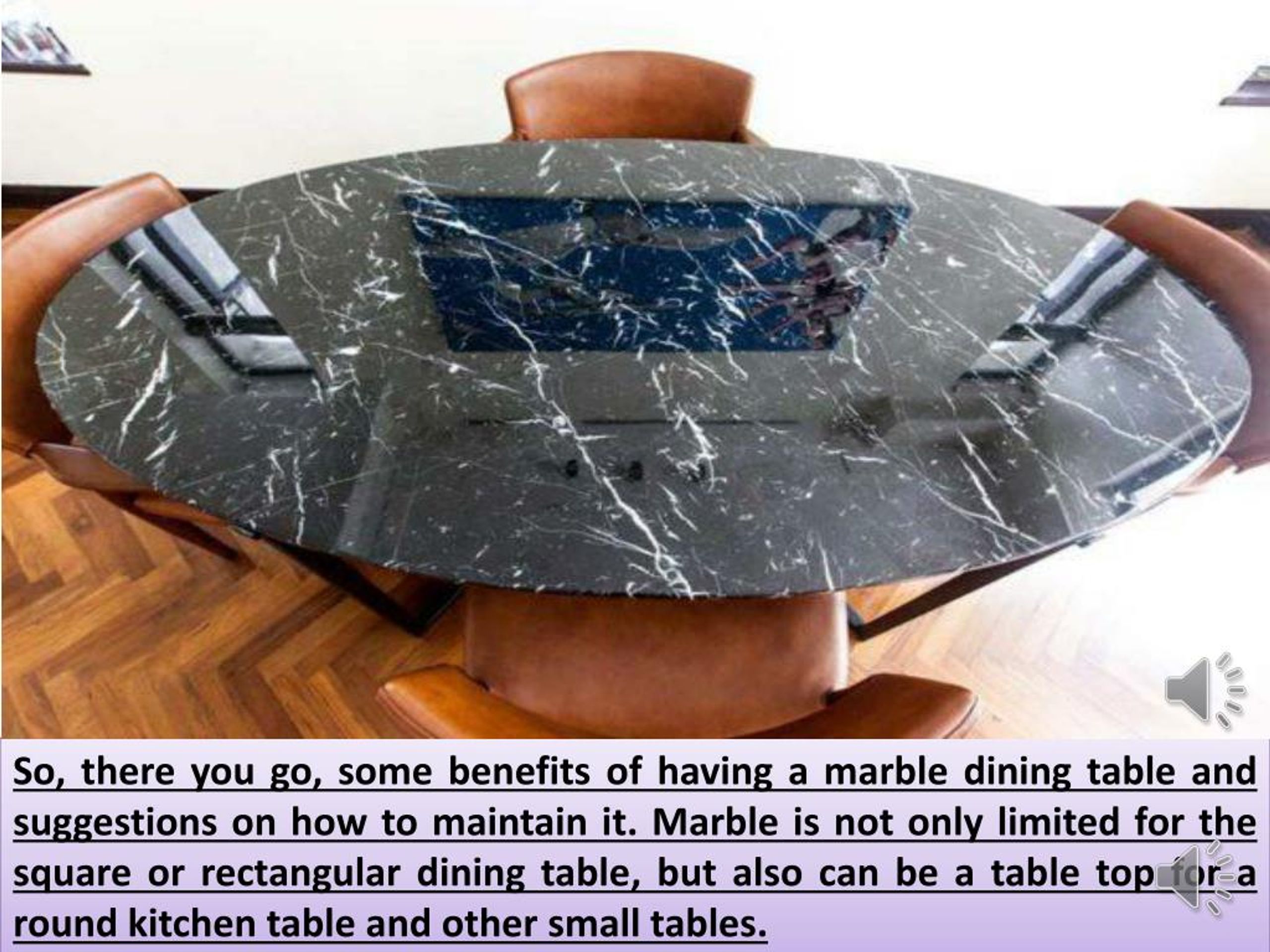 PPT The Benefits of Marble Dining Table NORDST PowerPoint
