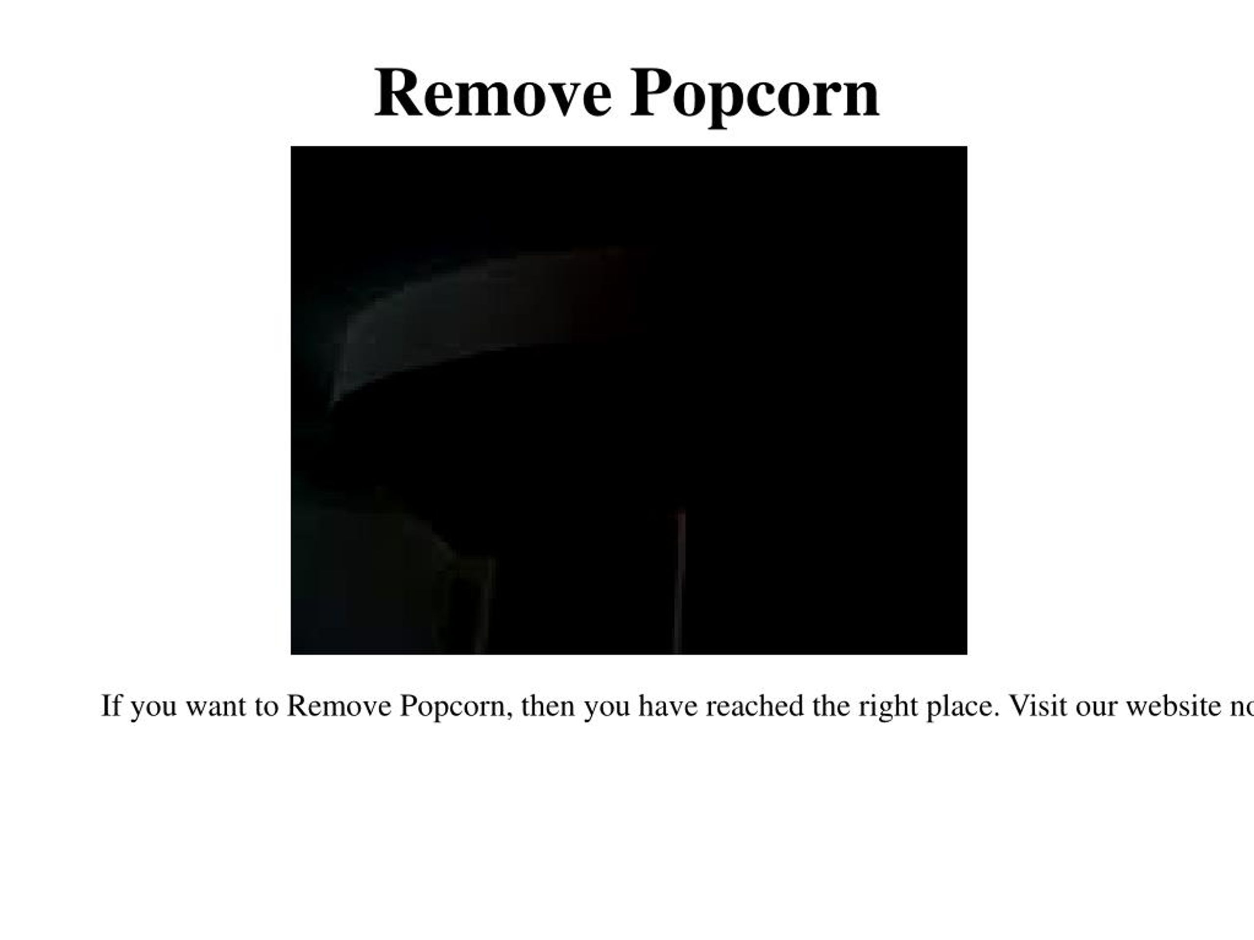 PPT How to Remove Popcorn PowerPoint Presentation, free download ID